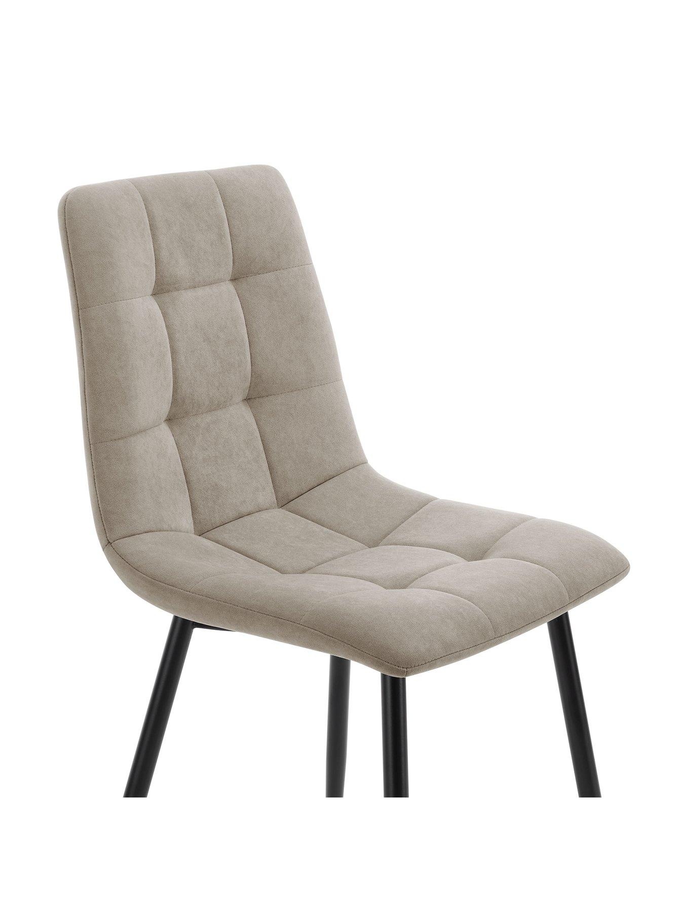 Image 5 of 7 of Dusk Eden Set Of 2 Dining Chairs - Stone