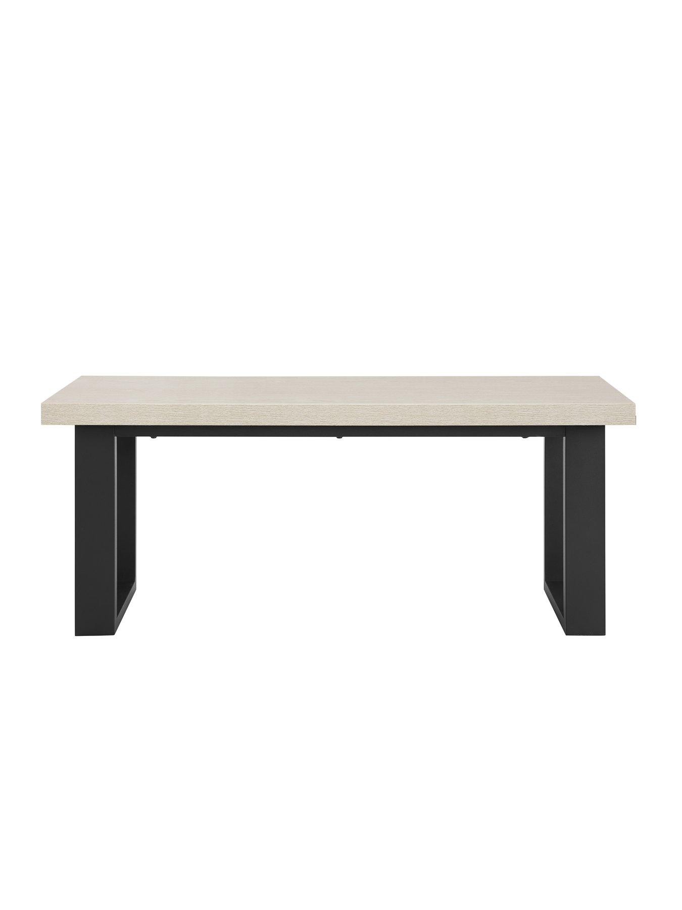 Image 4 of 7 of Dusk Harper Dining Bench - Wood/black