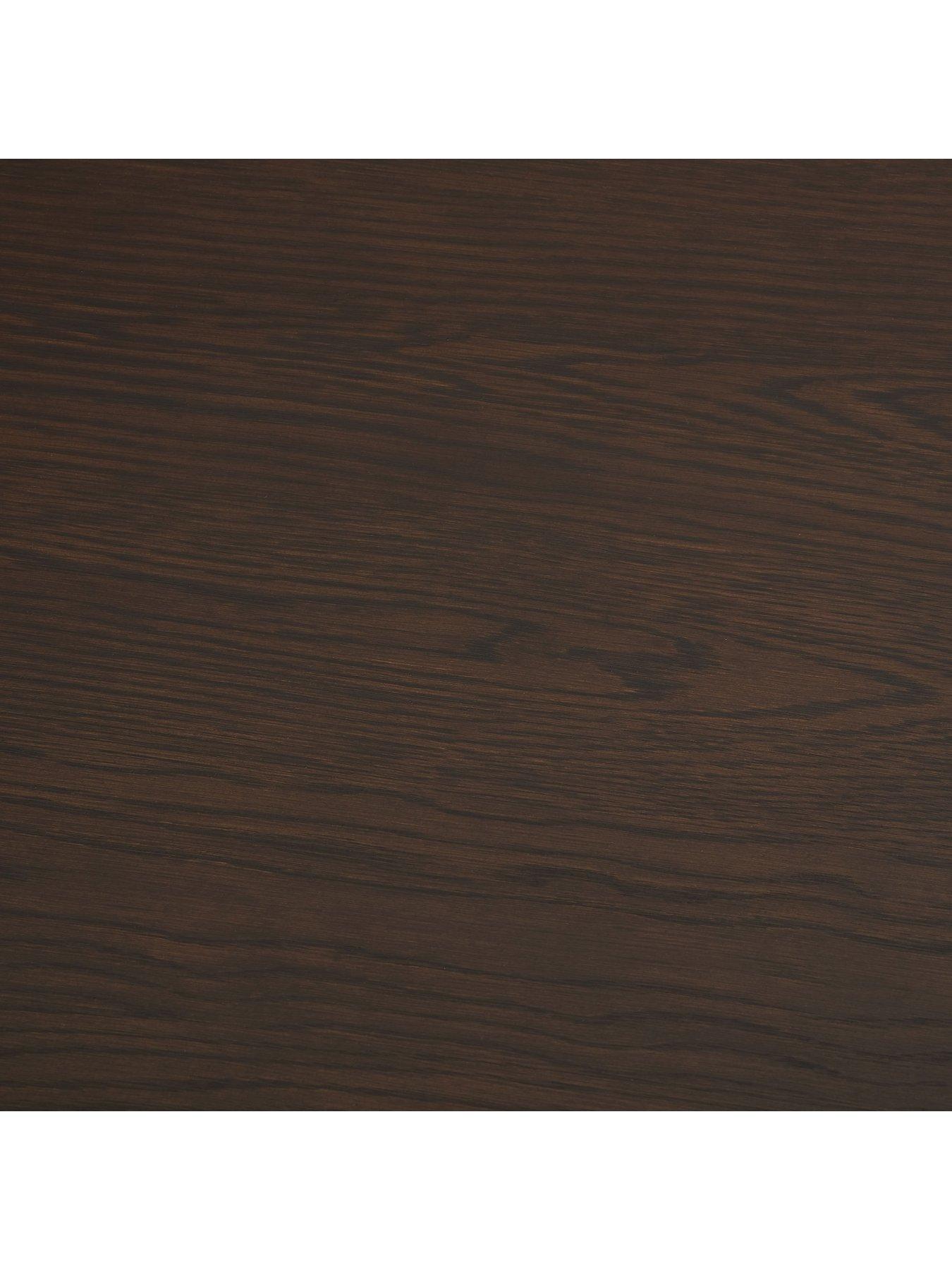 Image 5 of 5 of Dusk Heidi Solid Oak 4-6 Seater Round Dining Table - Walnut