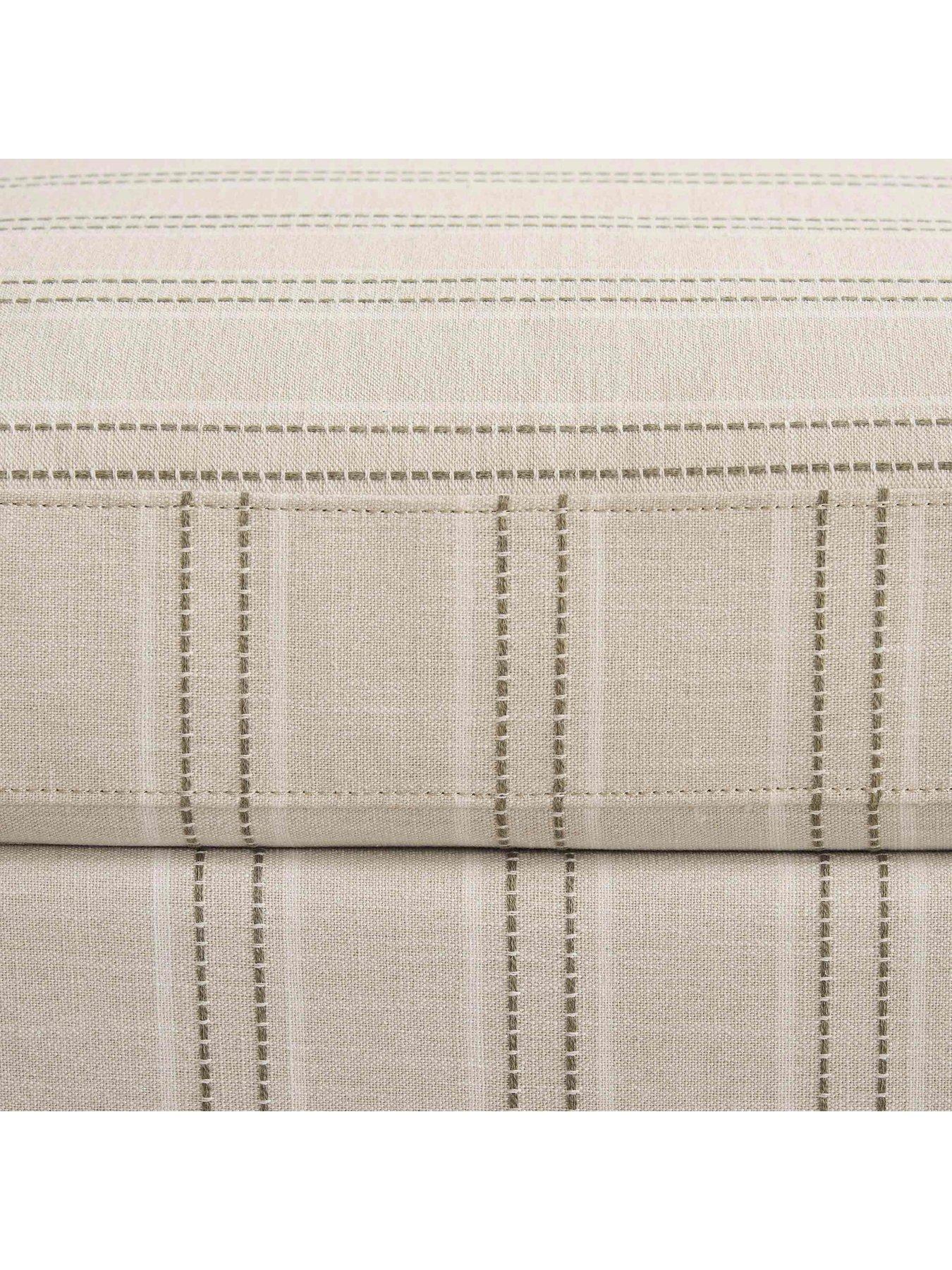 Image 5 of 6 of Dusk Sicily Pouffe - Stripe