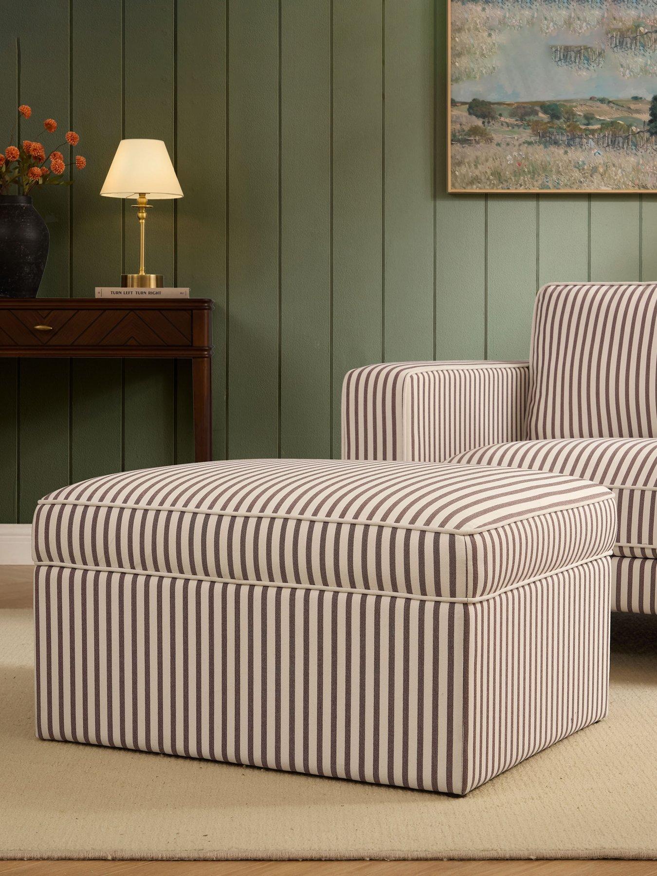 Dusk Soho Ottoman Storage Pouffe