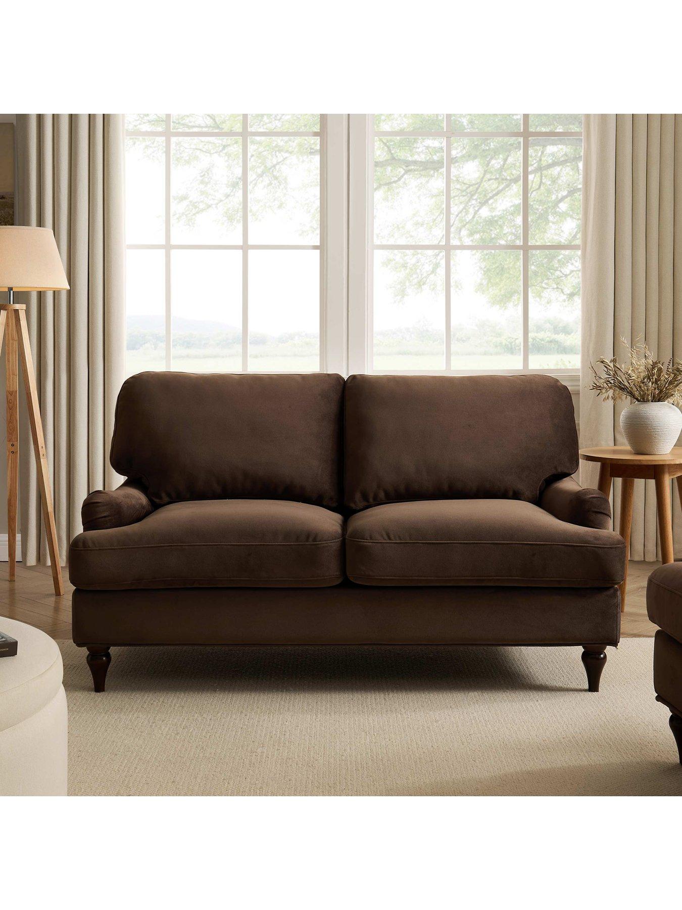 Dusk Hampshire 2 Seater Sofa - Cappuccino | Very