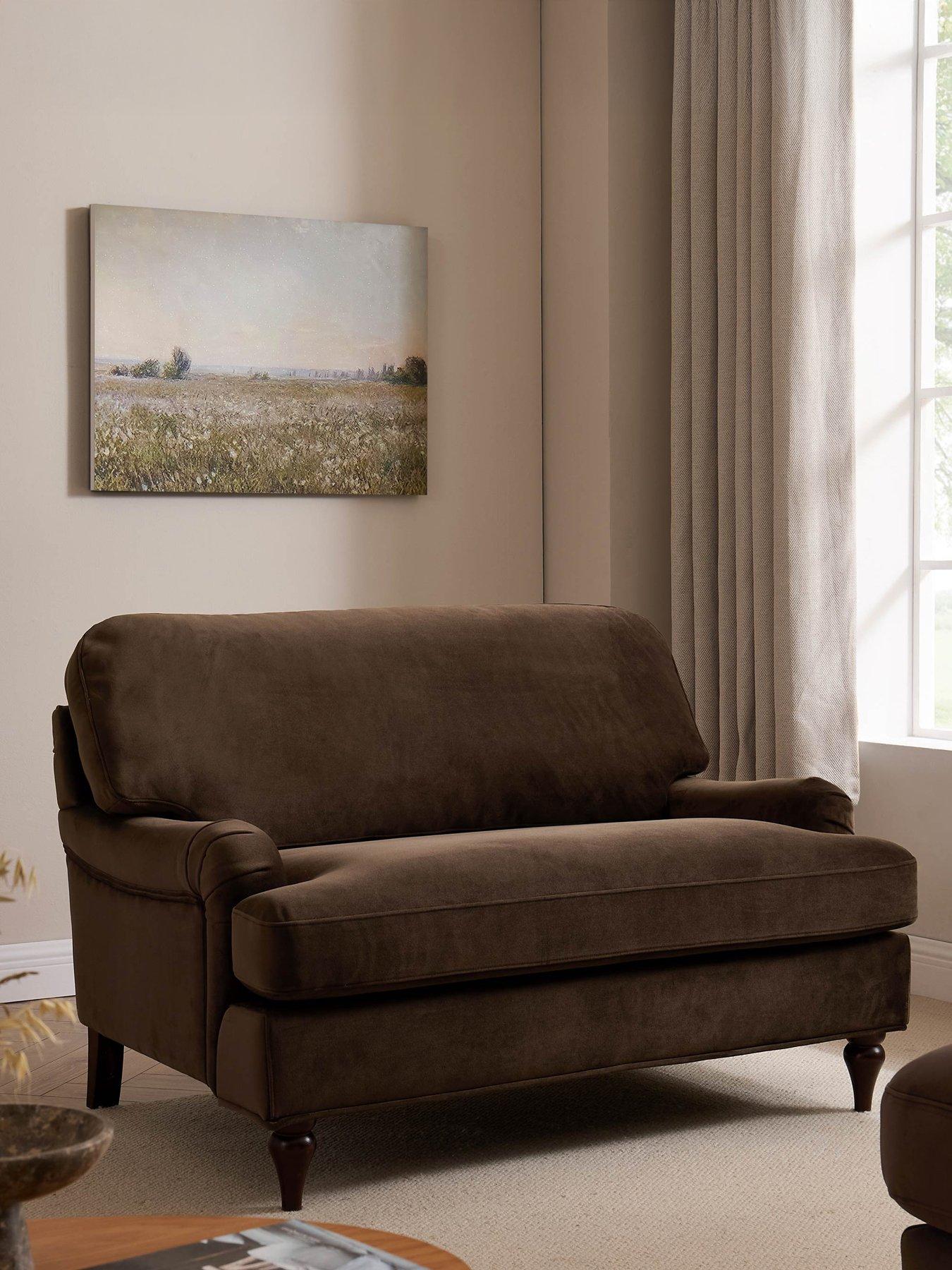 Dusk Hampshire Loveseat - Cappuccino