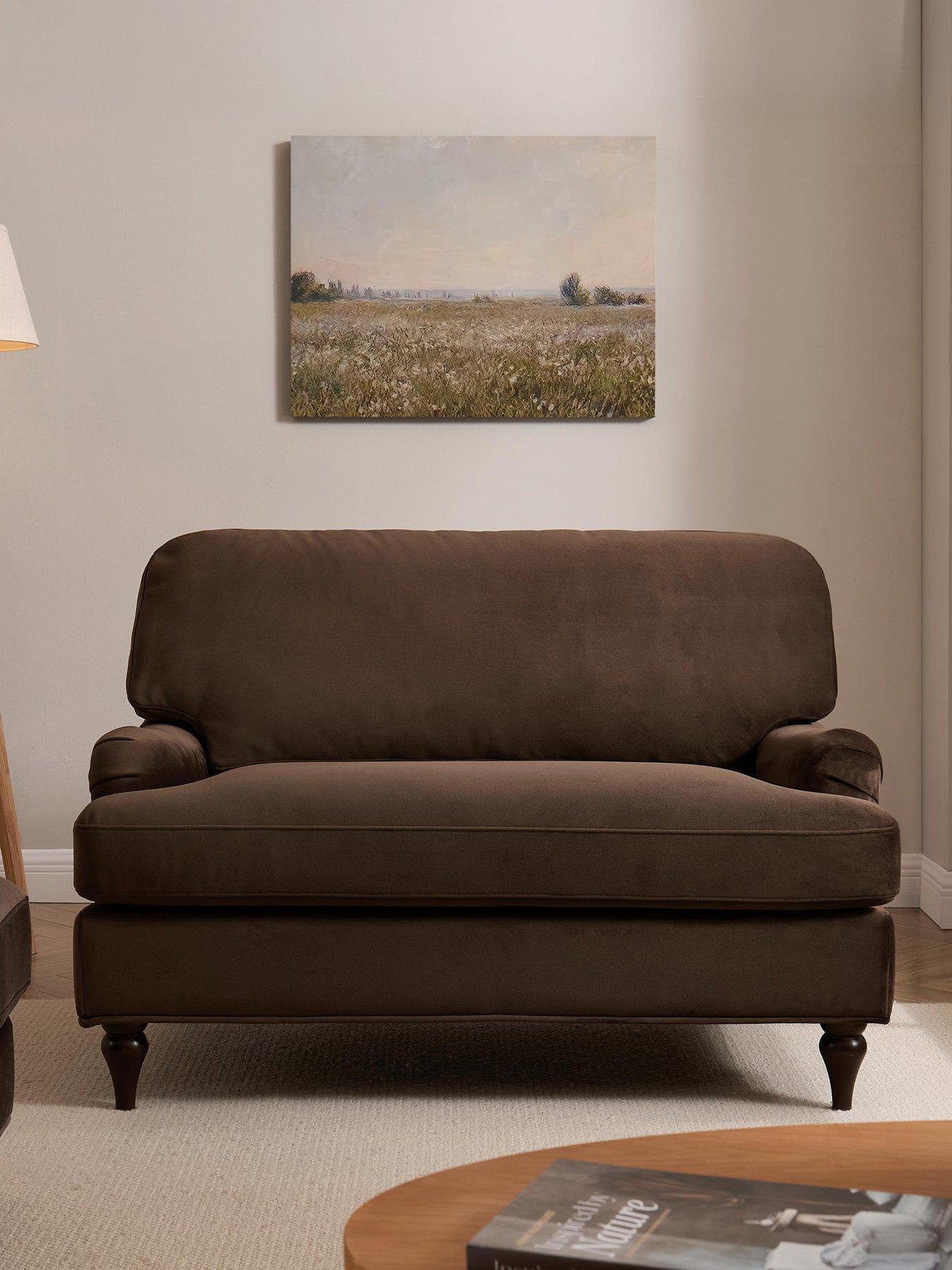 Image 3 of 7 of Dusk Hampshire Loveseat - Cappuccino