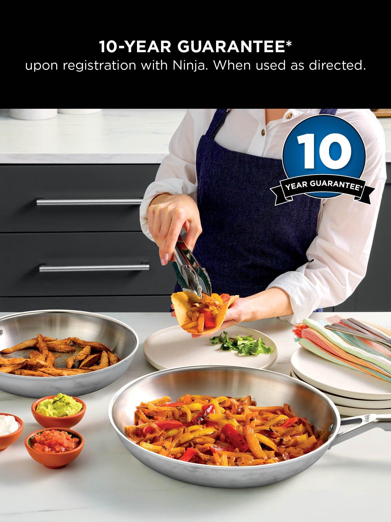 Image 6 of 6 of NINJA Everclad 28cm Wok C90928eui