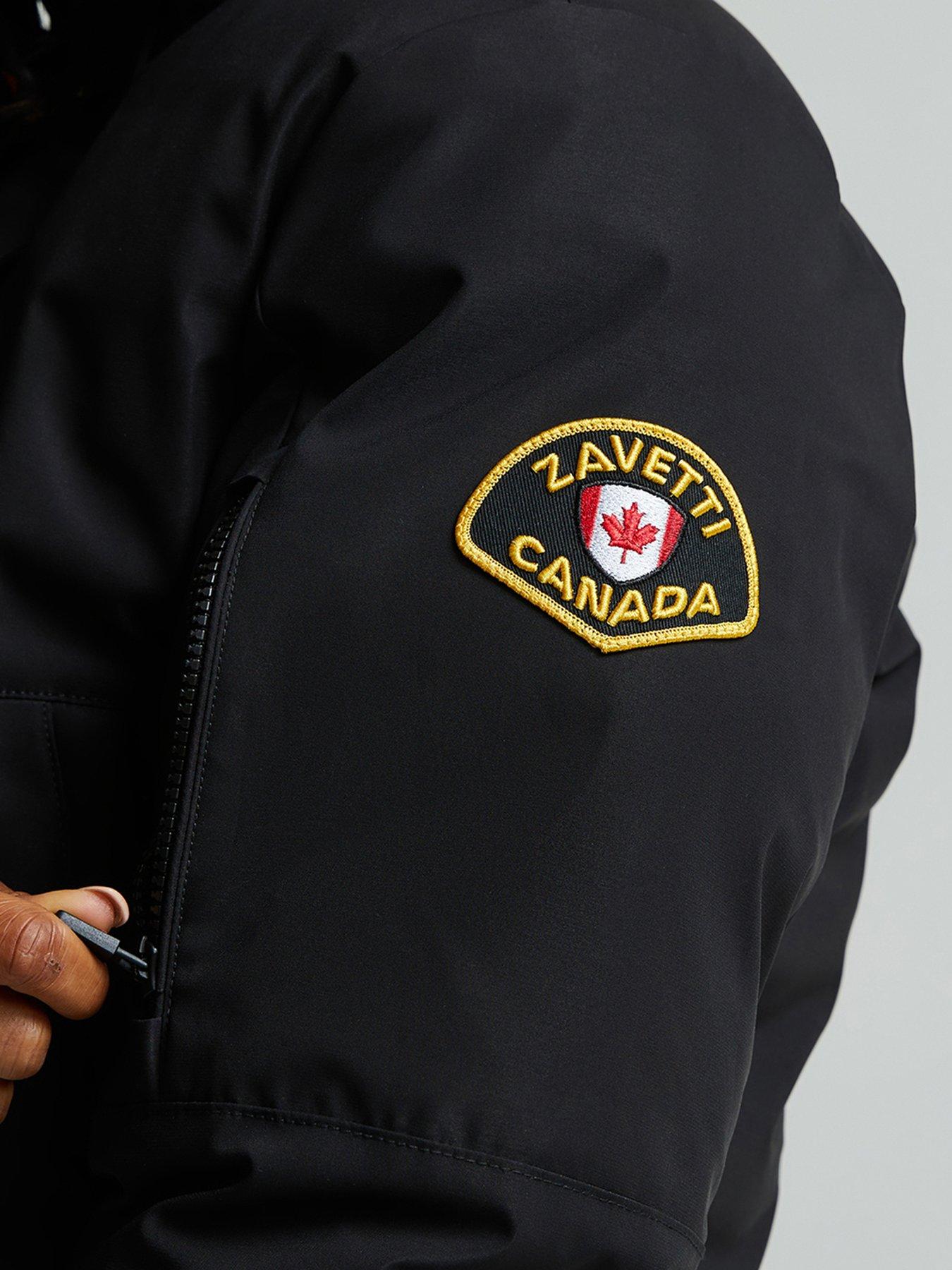 Image 7 of 7 of Zavetti Canada W Olivia Hooded Bomber Jacket