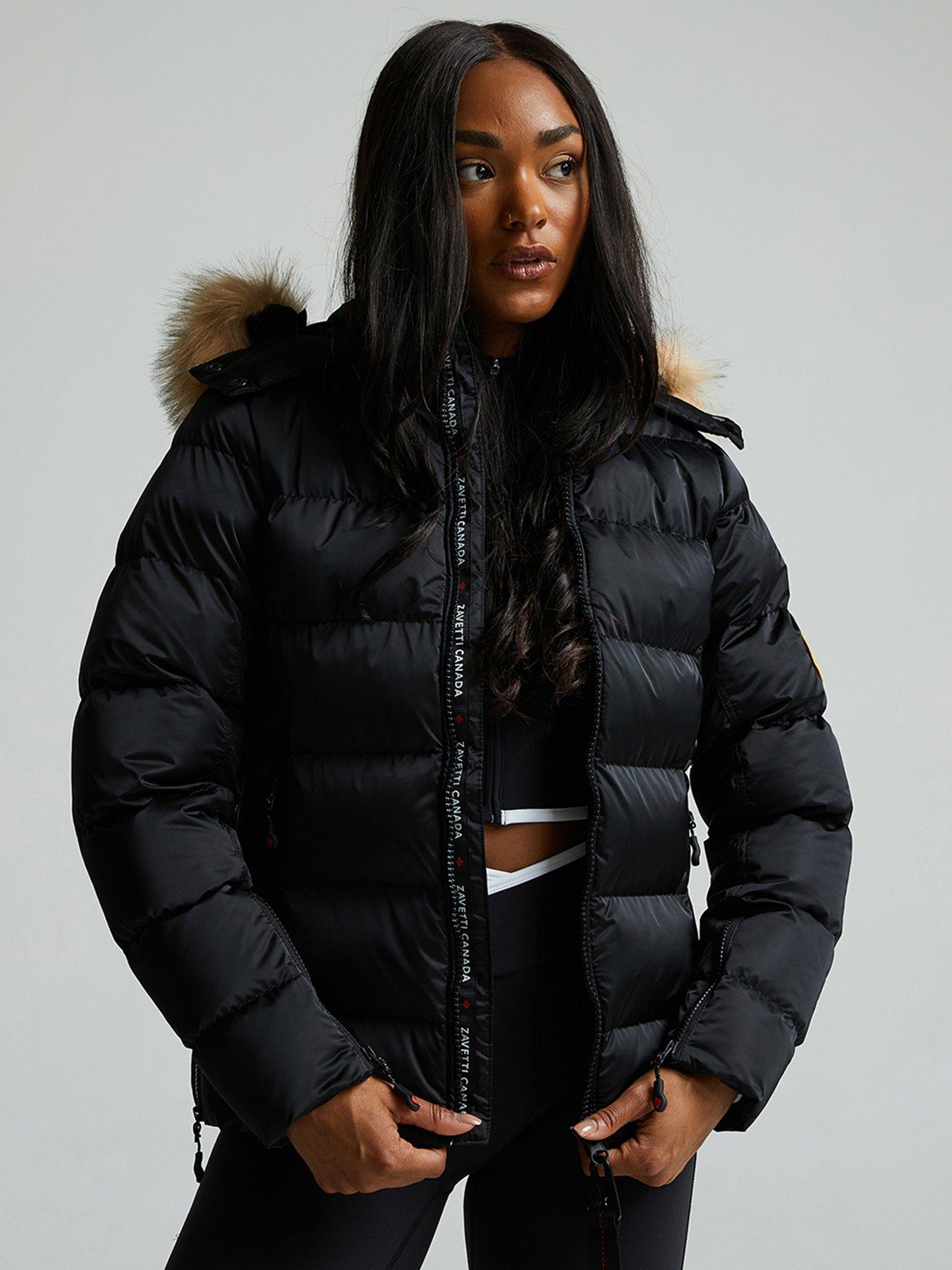 Image 4 of 7 of Zavetti Canada W Virna Slimline Puffer Jacket