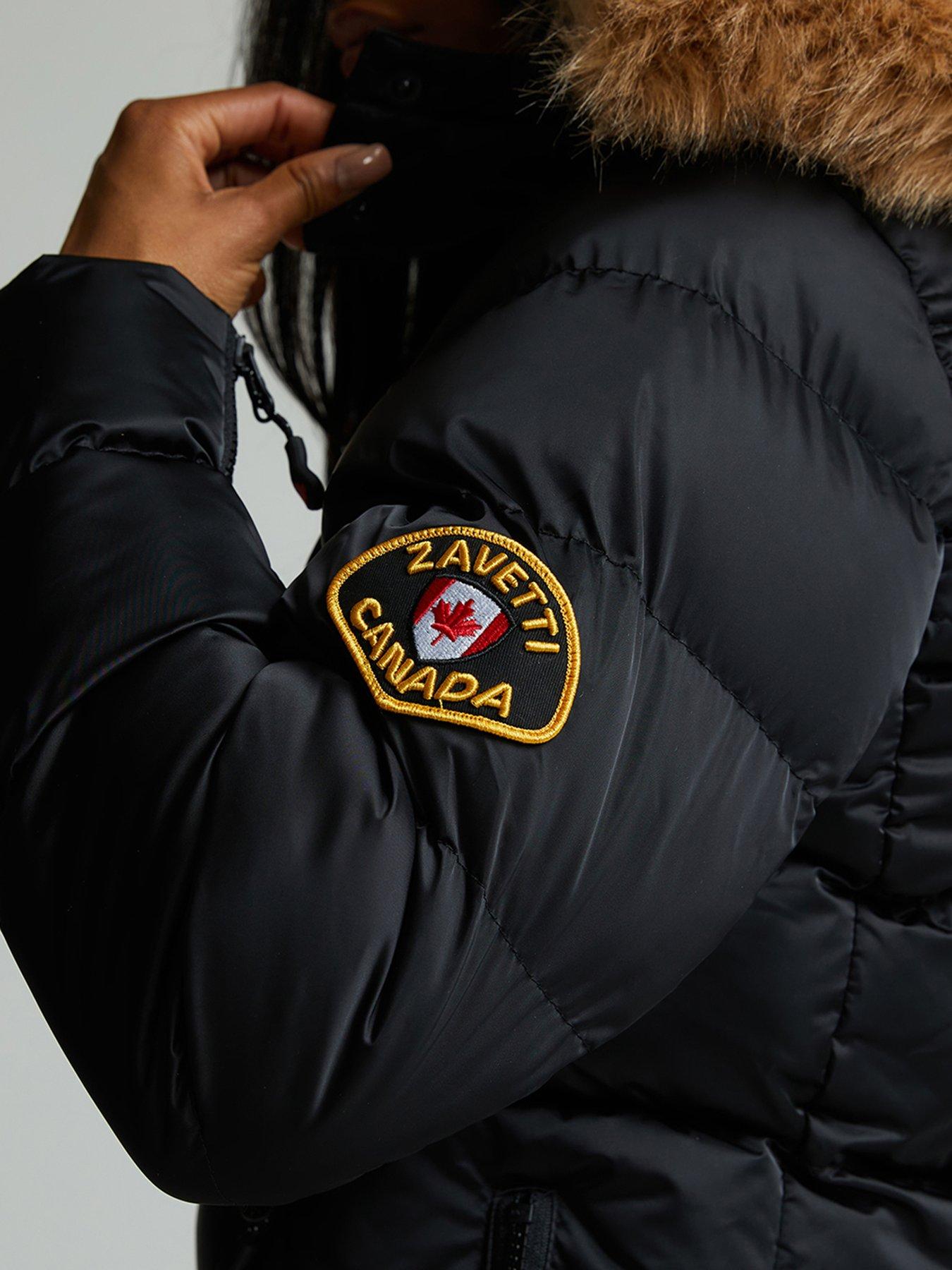 Image 6 of 7 of Zavetti Canada W Virna Slimline Puffer Jacket