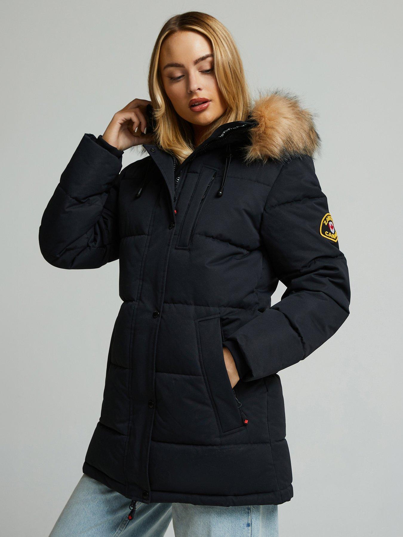 Zavetti Canada W Goshawa Puffer Parka Jacket