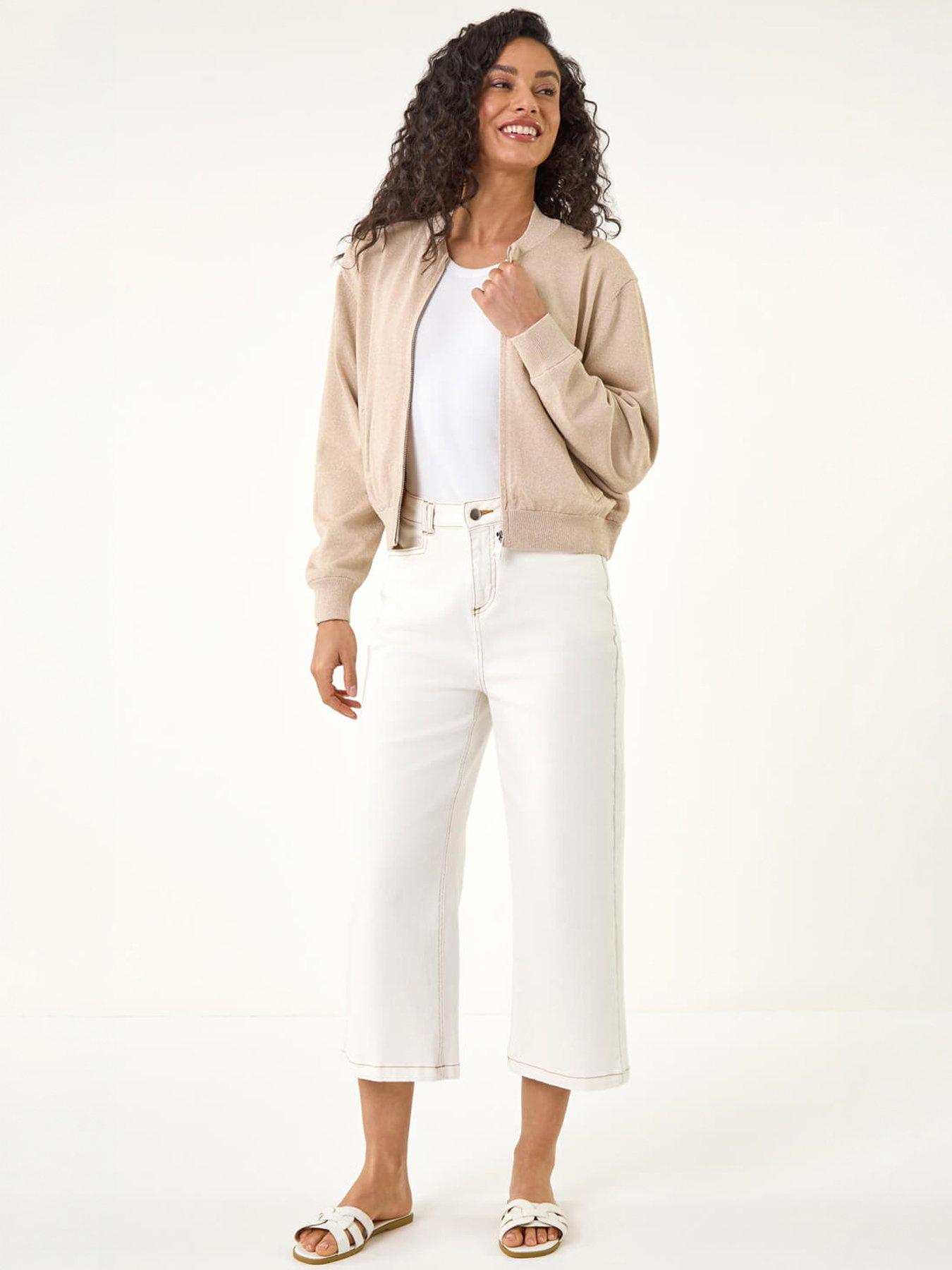 Roman Dusk Knitted Bomber Jacket | Very