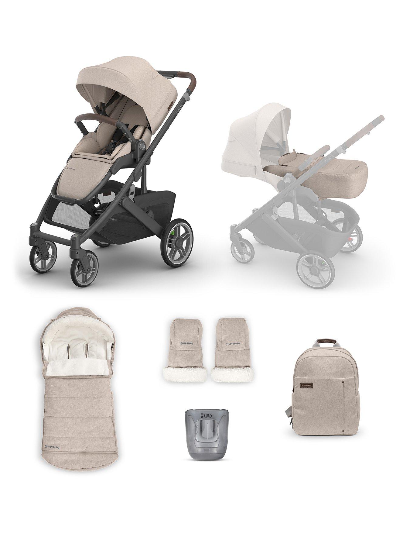 UPPAbaby CRUZ V3 Pushchair Bundle + Infant Cover - Ada
