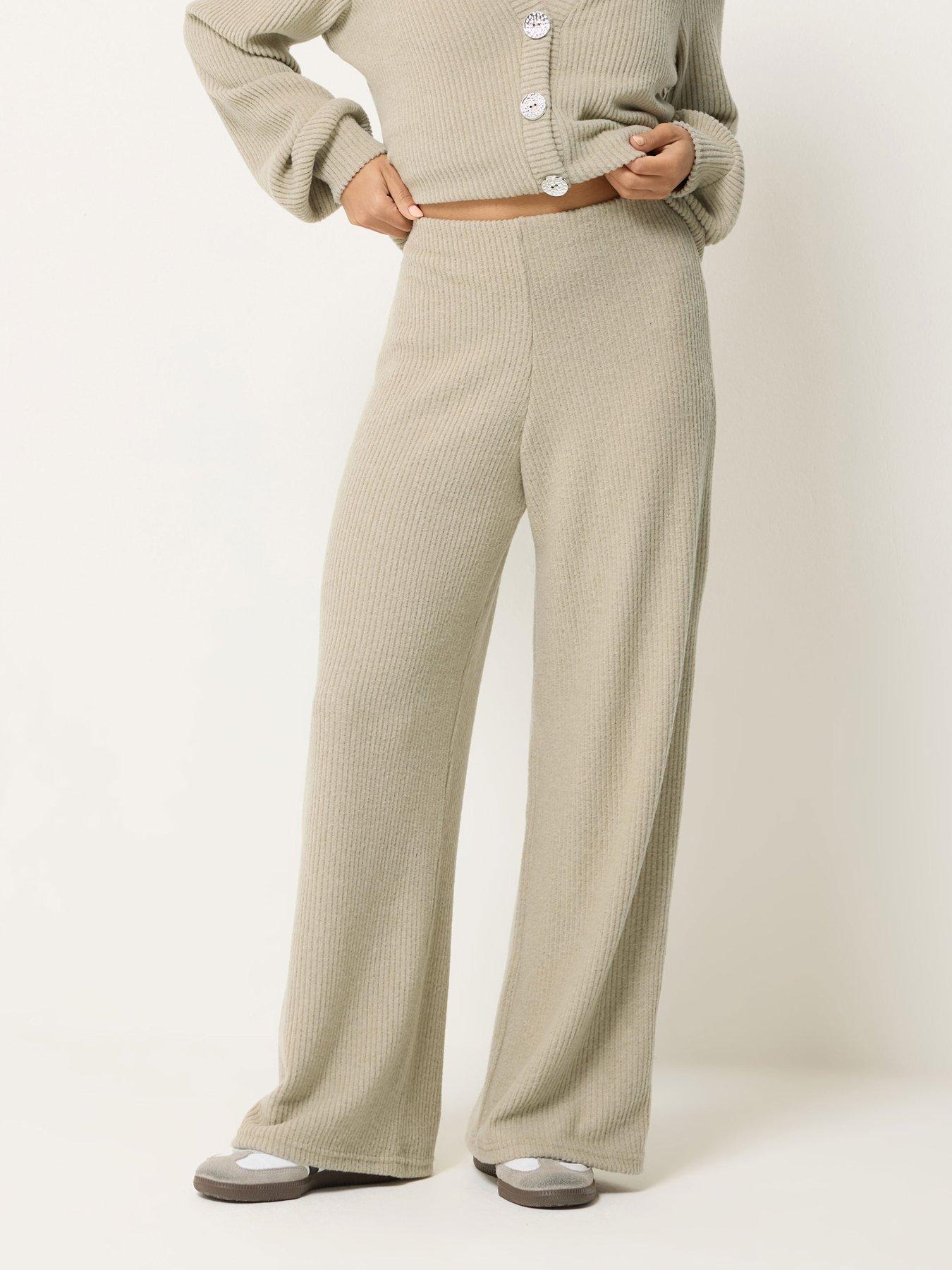 PixieGirl Petite Soft Touch Wide Leg Trousers