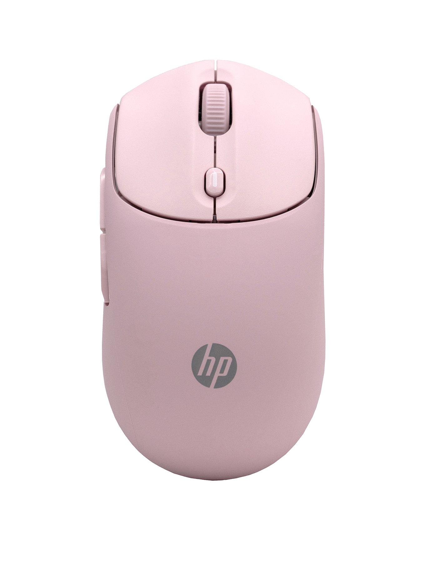 Image 1 of 8 of HP 400 Quiet Pink Wireless Mouse