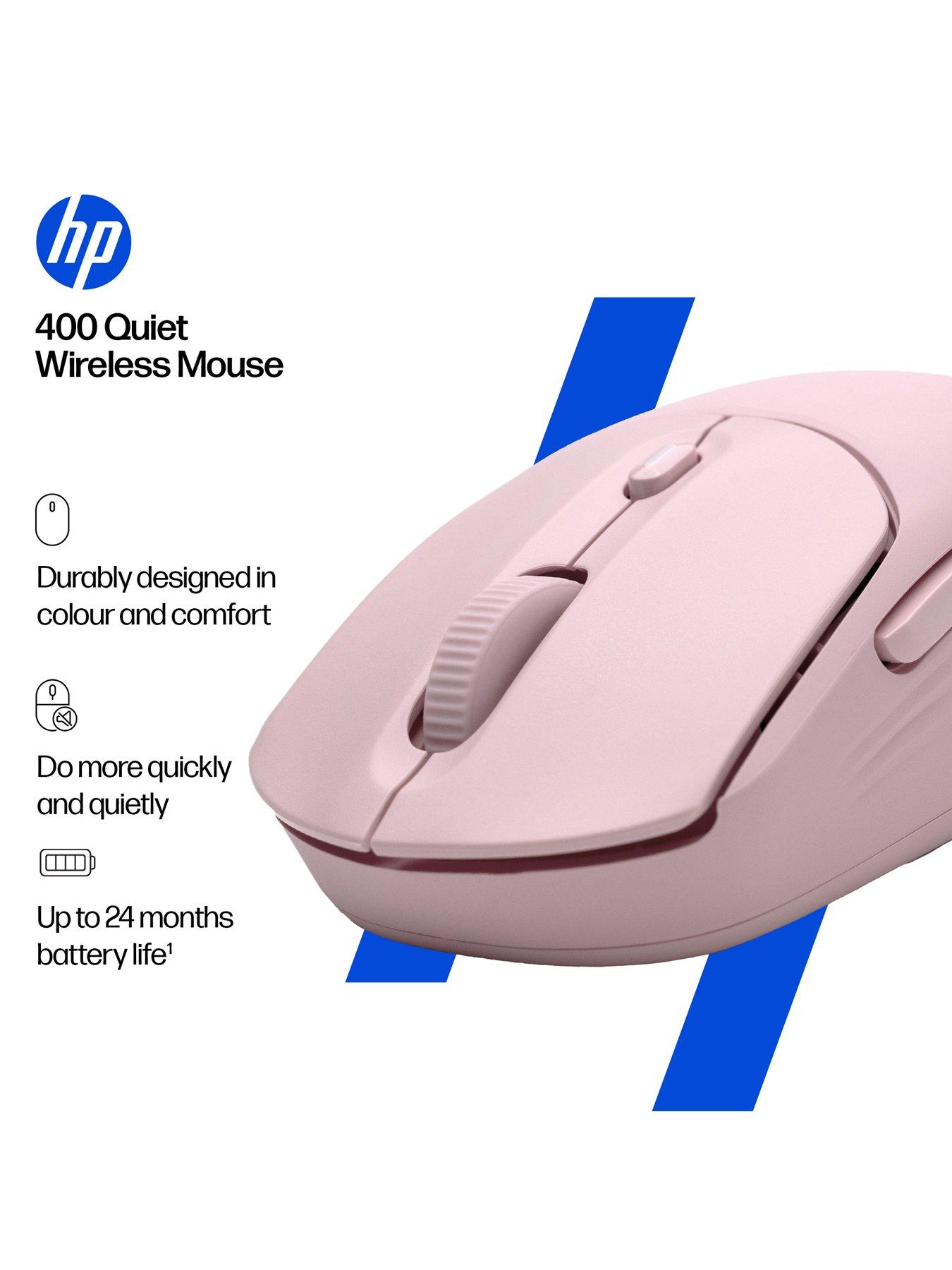 Image 2 of 8 of HP 400 Quiet Pink Wireless Mouse