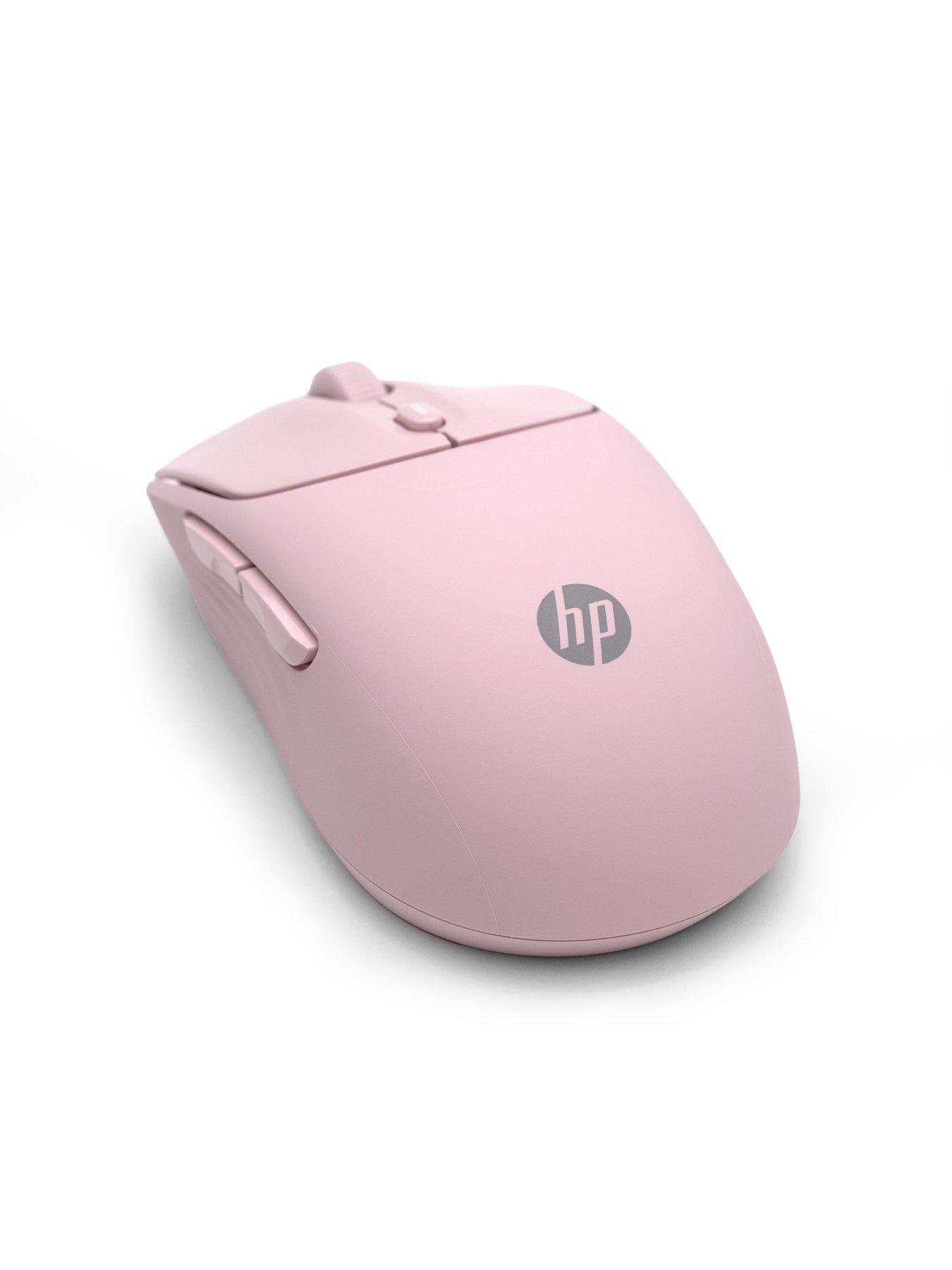 Image 7 of 8 of HP 400 Quiet Pink Wireless Mouse