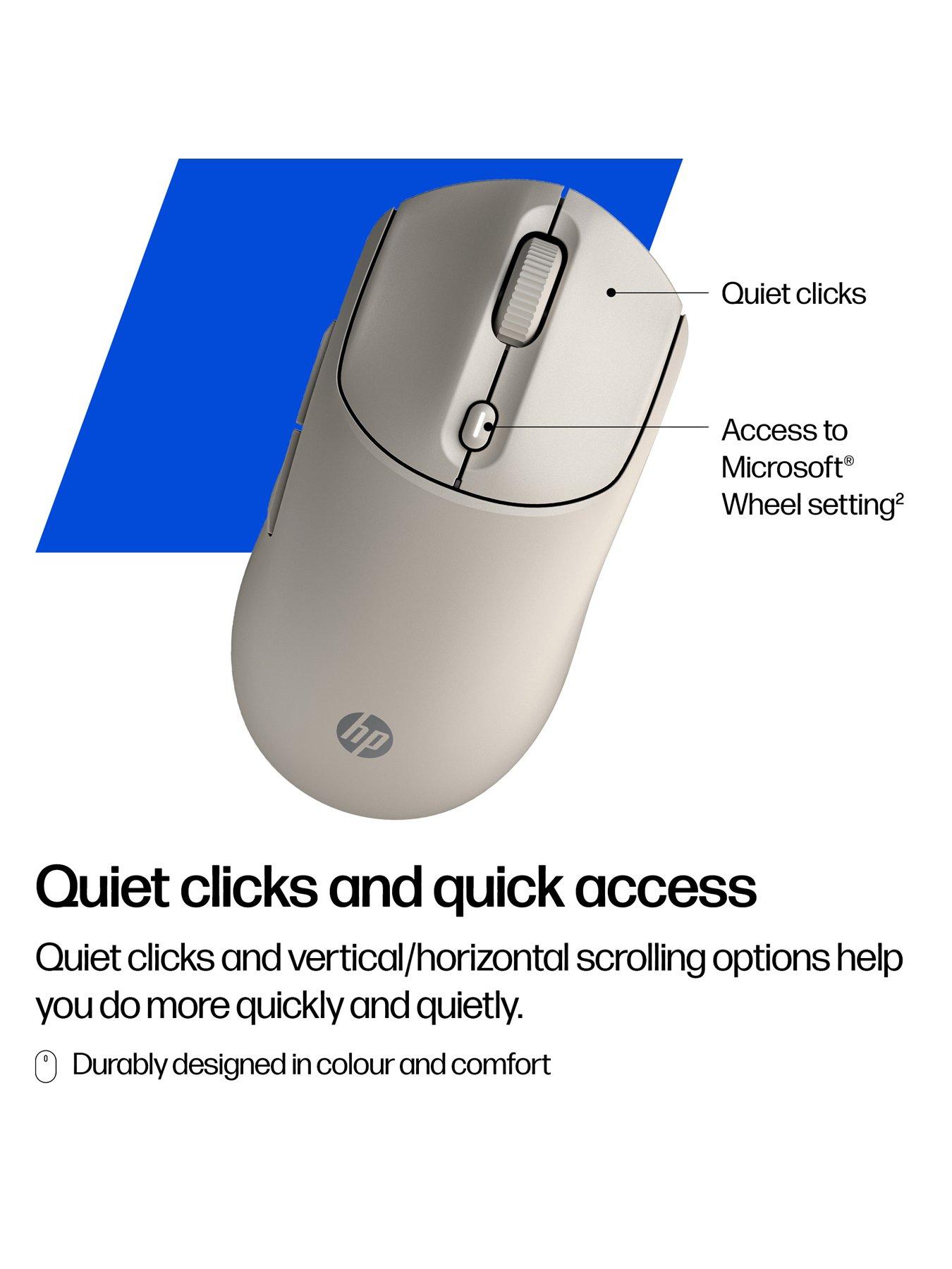Image 7 of 8 of HP 400 Quiet Maple Wireless Mouse