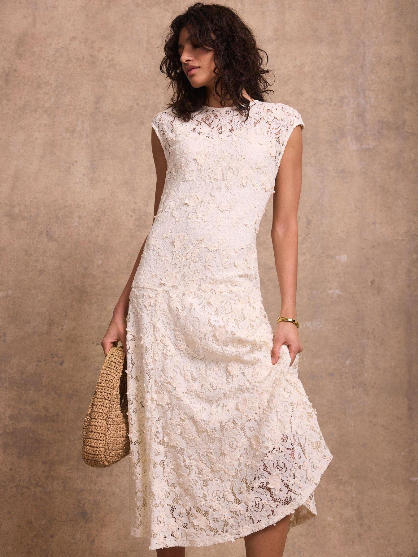 knee length dresses for ladies Velvet Midi Dress main image 0