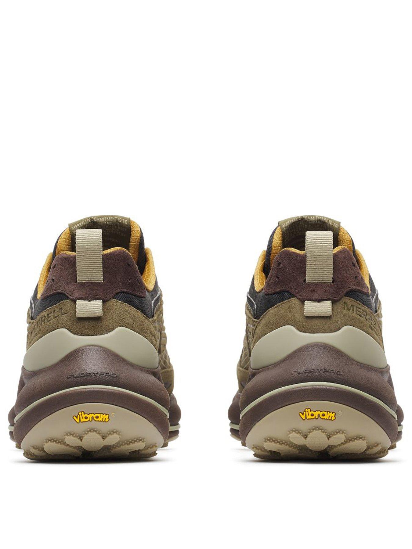 Image 3 of 6 of Merrell Mens Speedarc Matis Leather Waterproof Hiking Shoes - Green