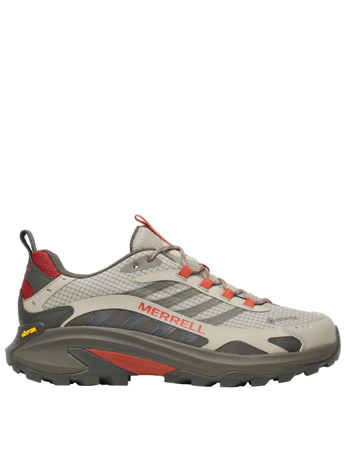 Image 1 of 5 of Merrell Mens Moab Speed 2 Goretex Hiking Shoes - Grey