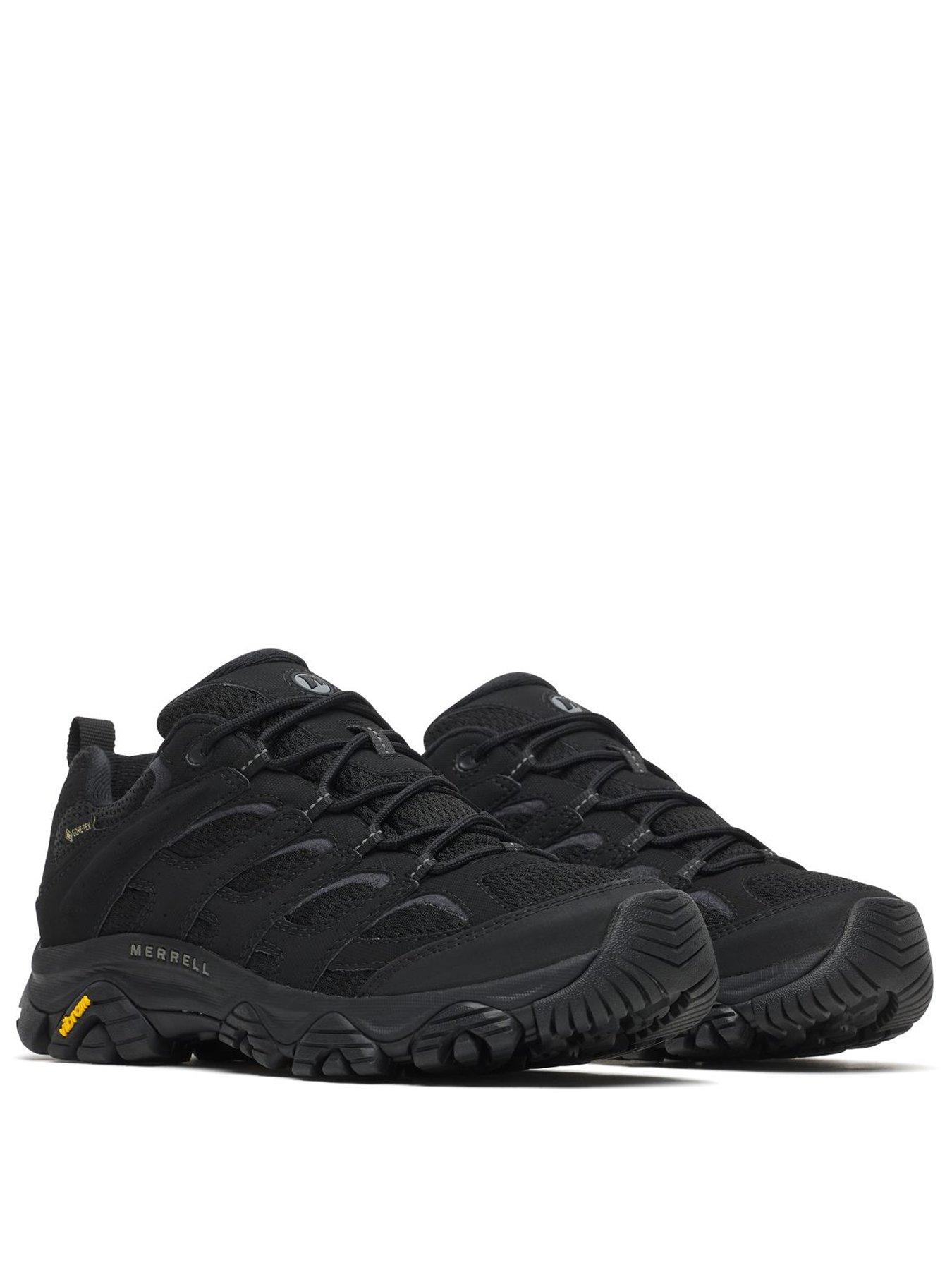 Image 2 of 6 of Merrell Mens Moab 3 Synthetic Goretex Hiking Shoes - Black