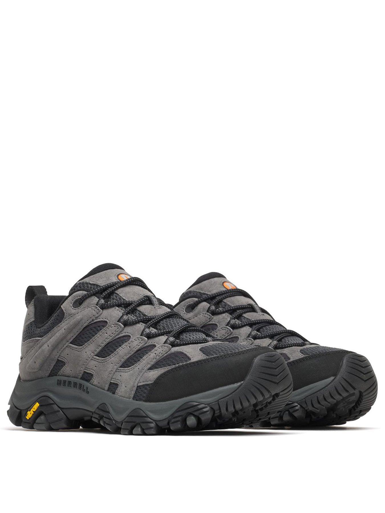 Image 2 of 6 of Merrell Mens Moab 3 Hiking Shoes - Grey