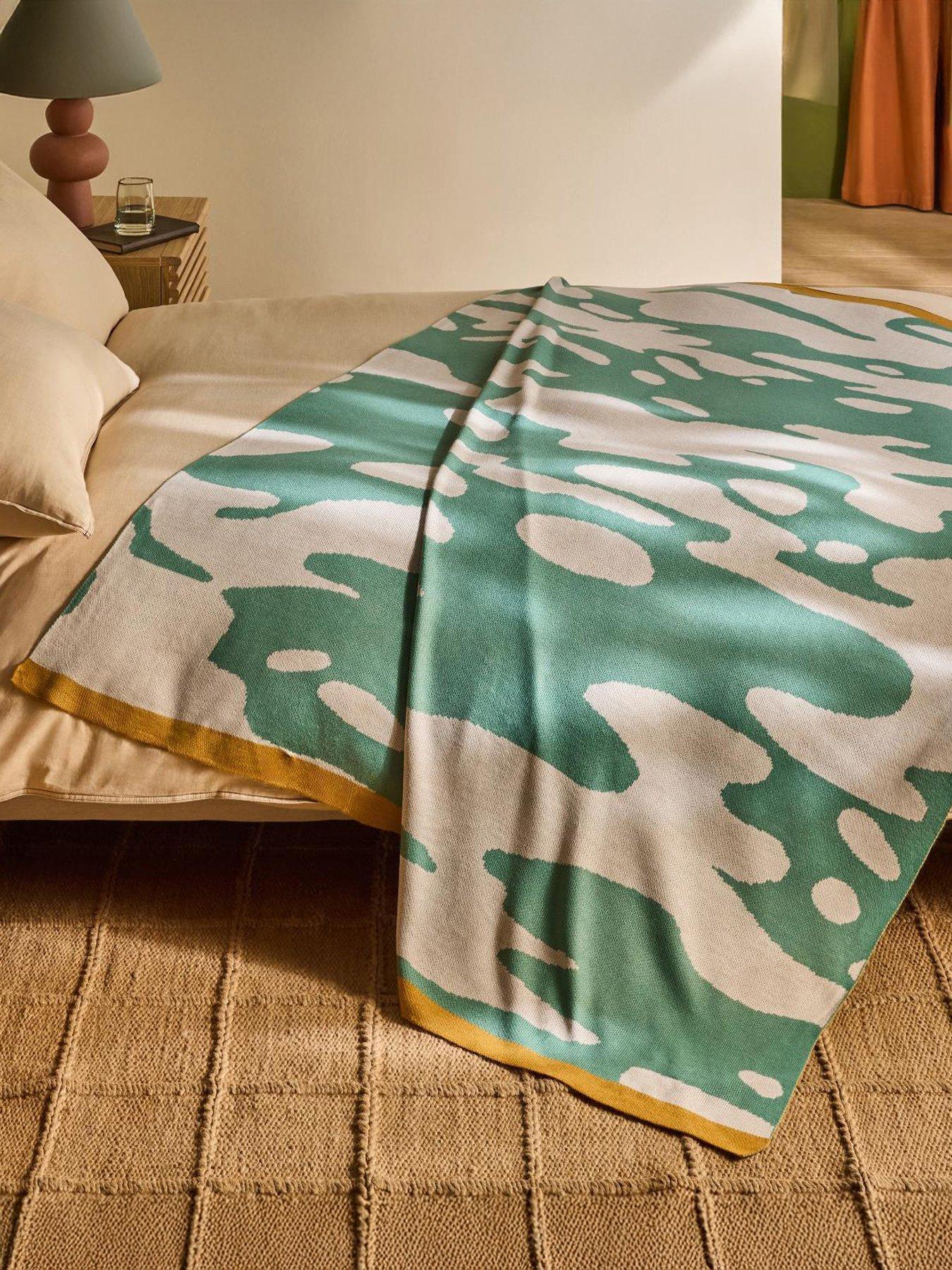 Made Ripple 130x180 Throw Teal