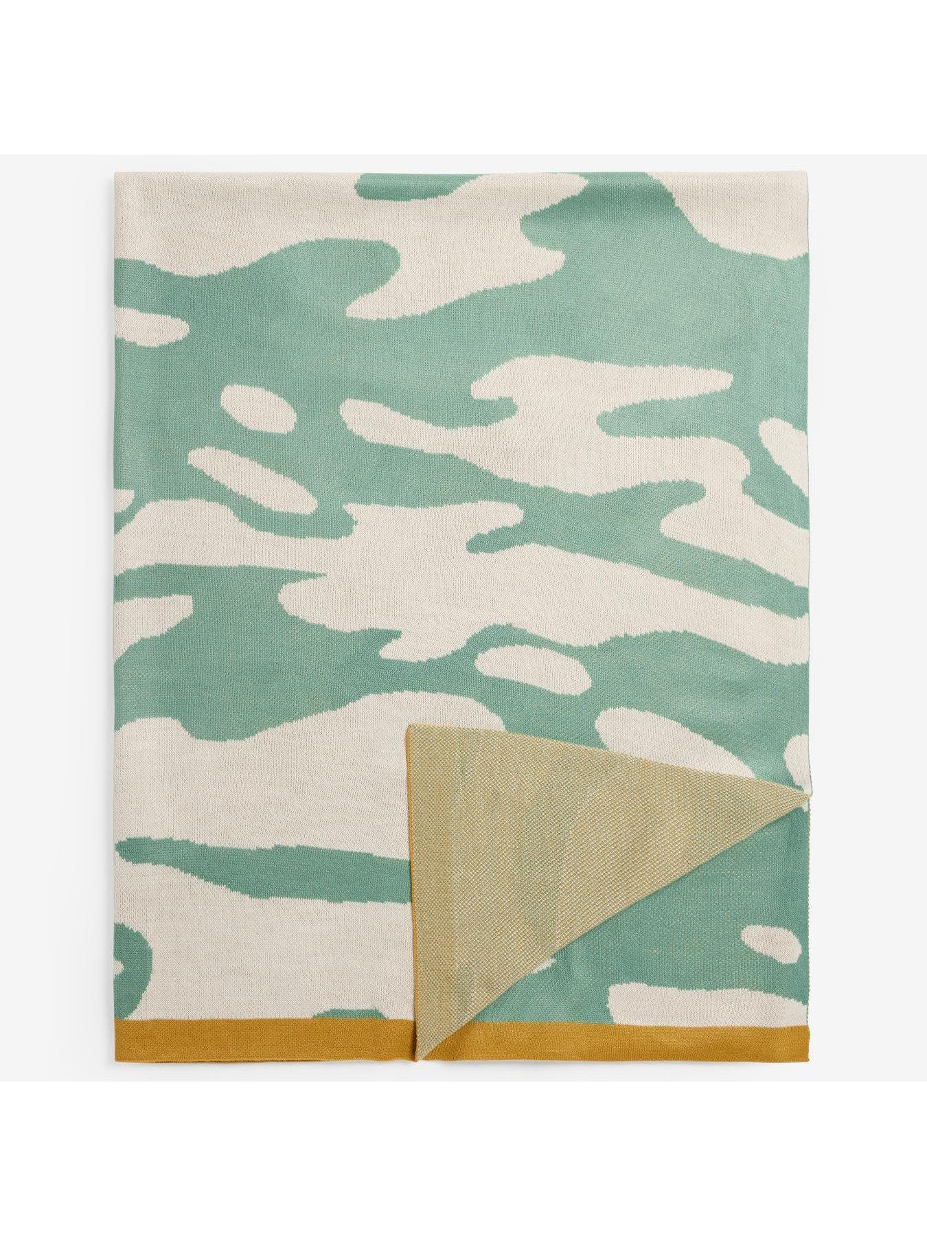 Image 6 of 6 of Made Ripple 130x180 Throw Teal