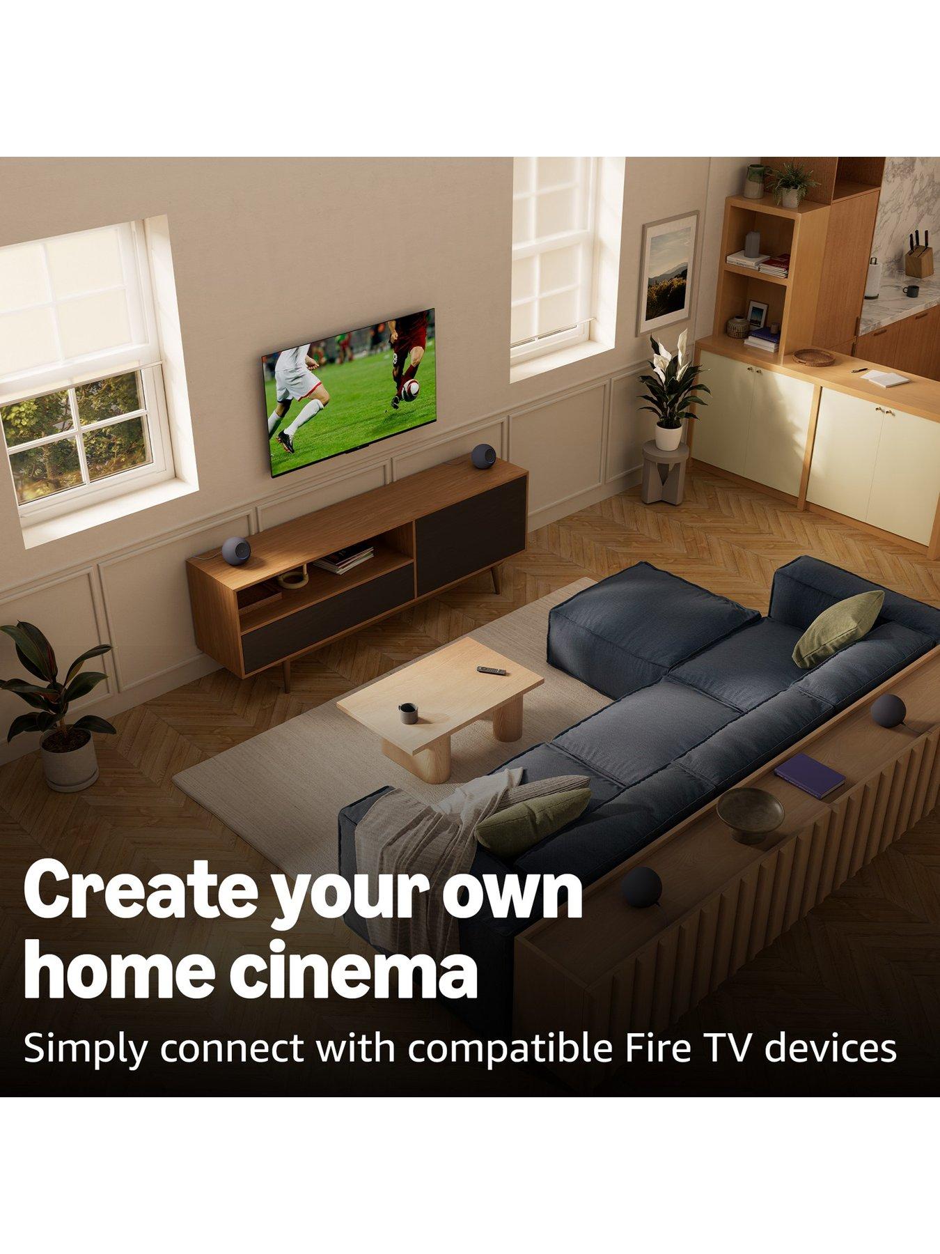 Image 4 of 7 of Amazon Echo Studio (2025 release) - Glacier White