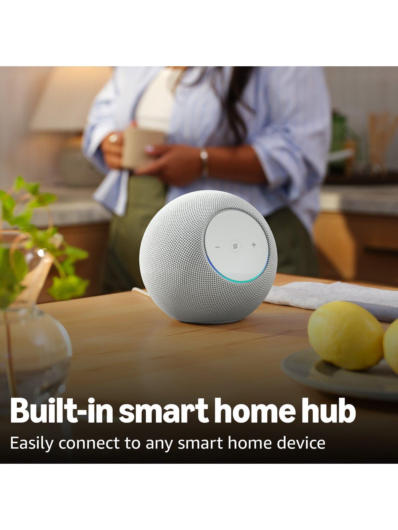 Image 5 of 7 of Amazon Echo Studio (2025 release) - Glacier White