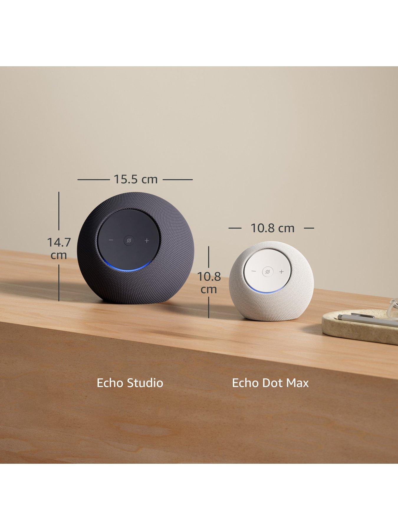 Image 7 of 7 of Amazon Echo Studio (2025 release) - Glacier White