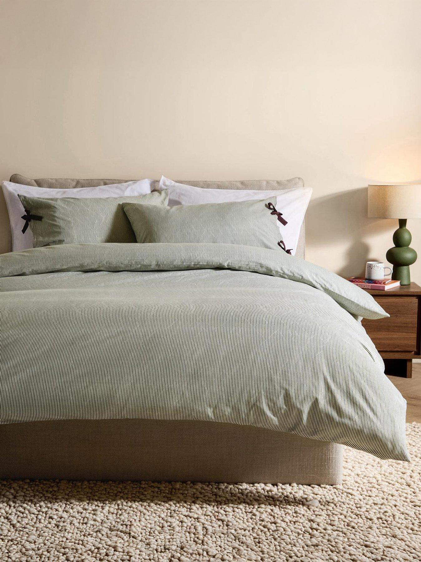 Made Ansel Duvet Set Green