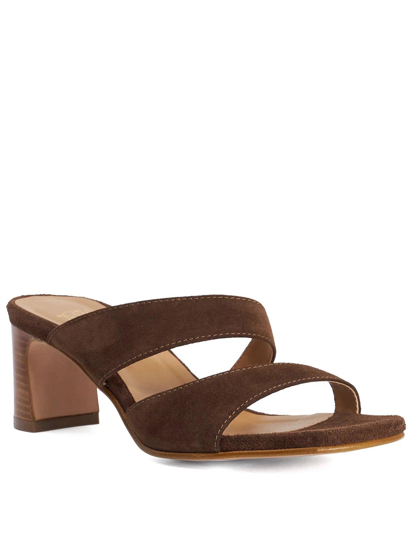 Dune London Jaeda Casual Sandals, Brown, Size 8, Women
