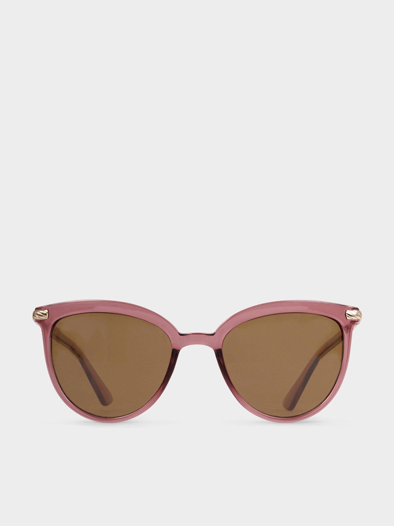 Image 1 of 6 of Katie Loxton Ravello Sunglasses- Cherry Transparent