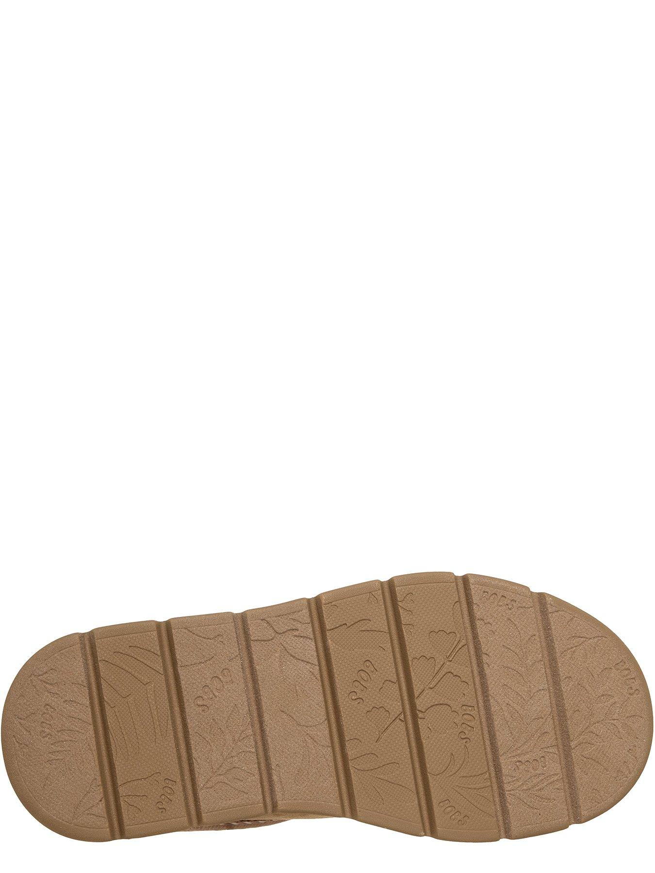 Image 5 of 6 of Skechers Keepsakes Lite Cozy Fest Vegan Suede Slipper W/ Faux Shearling - Chestnut Microfiber