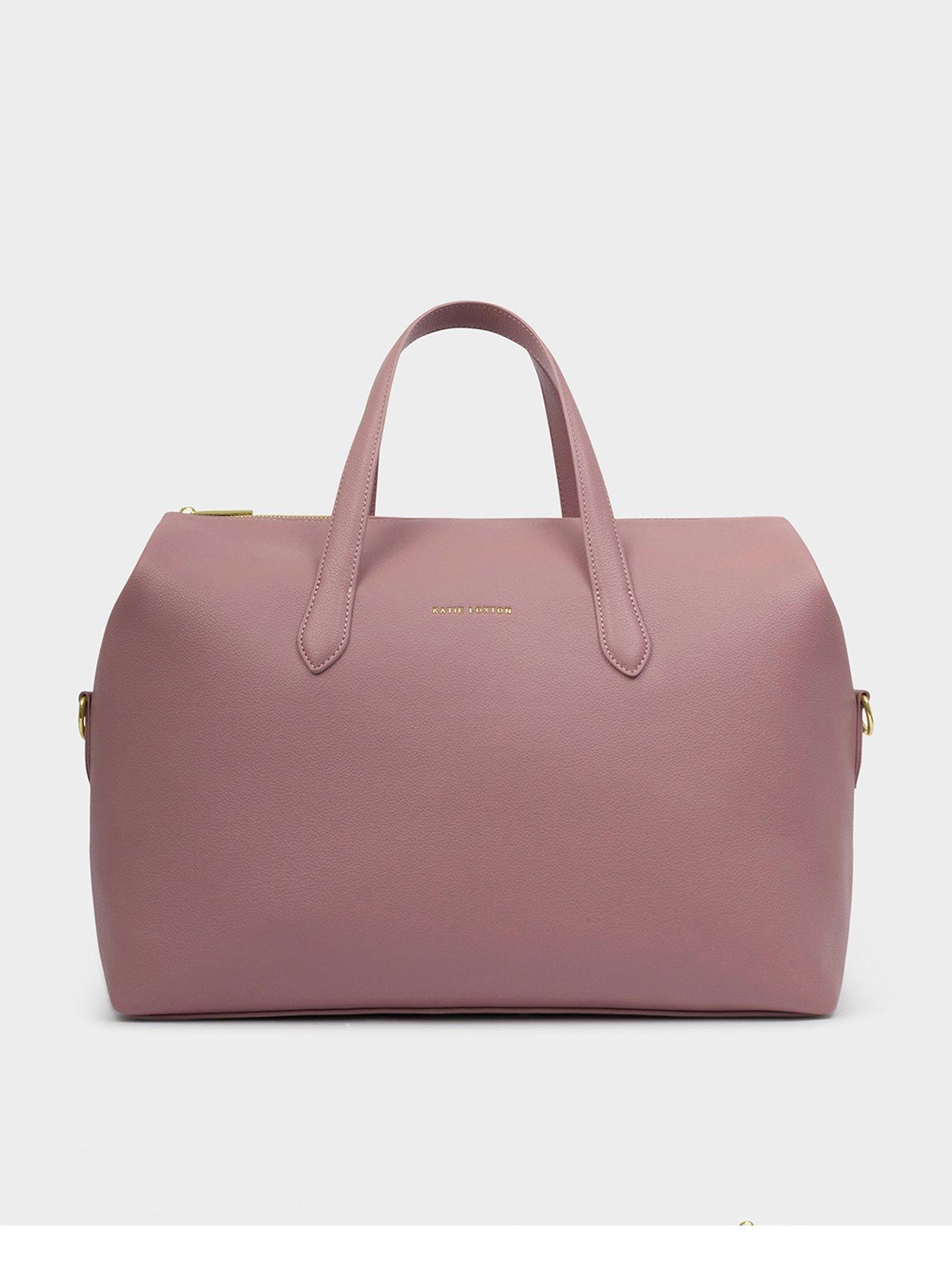 Katie Loxton Milan Cabin Bag- Deep Rose