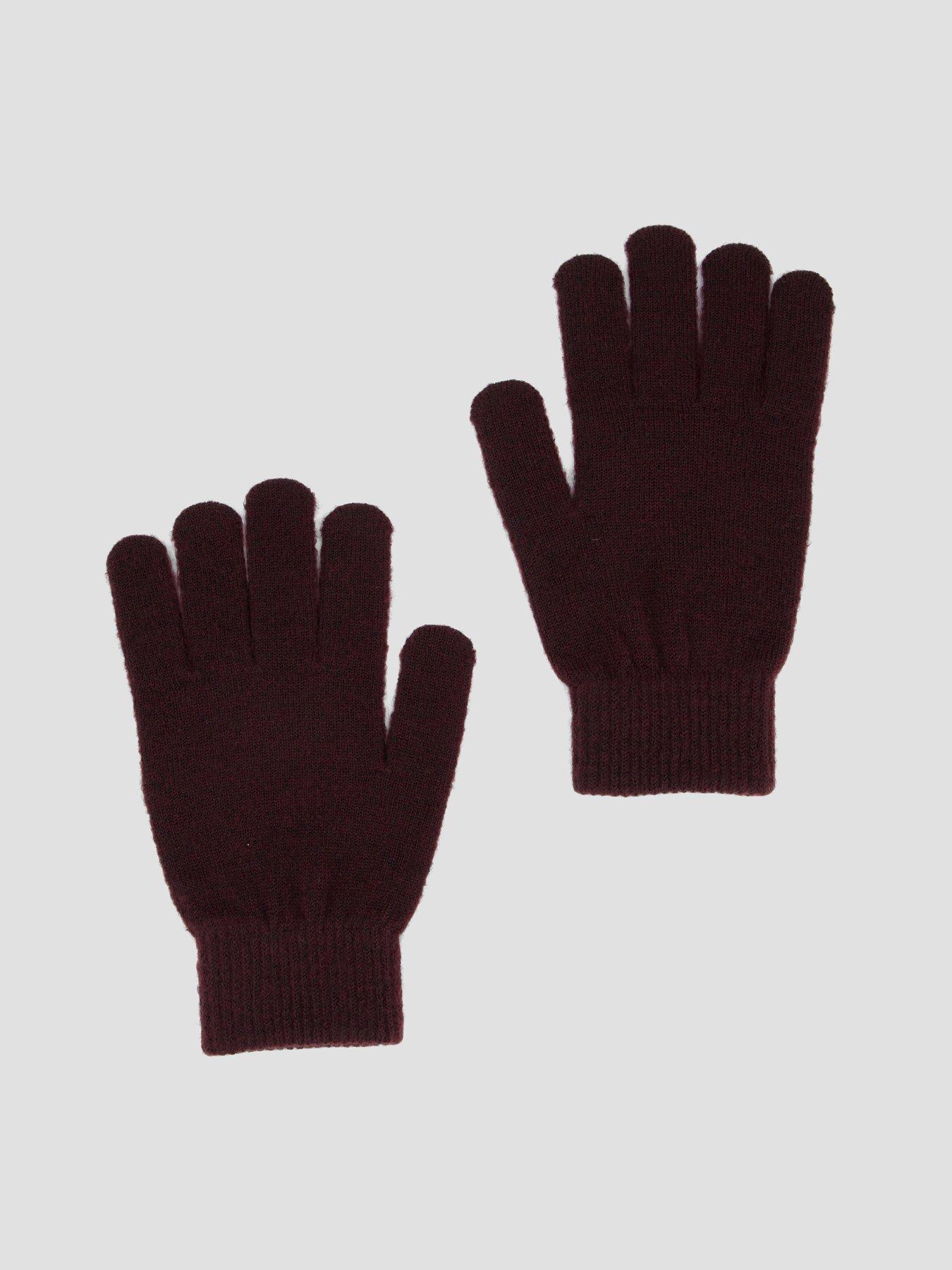 Image 6 of 6 of The Very Collection Womens 2 Pack Ribbed Cuff Knit Gloves - Multi