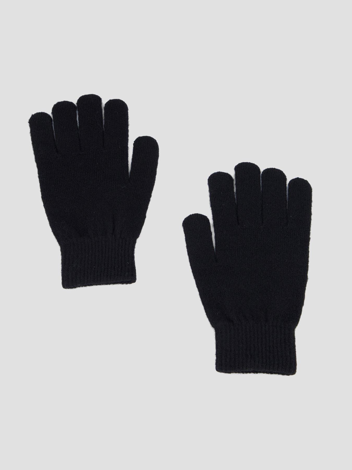 Image 6 of 6 of The Very Collection Womens 2 Pack Ribbed Cuff Knit Gloves - Multi