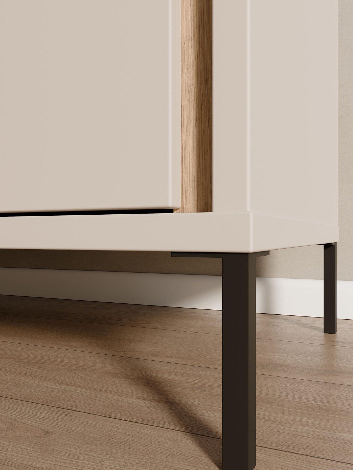 Image 5 of 6 of Seravel TV&nbsp;Unit - Sand/Oak&nbsp;-&nbsp;fits Up To 70 Inch
