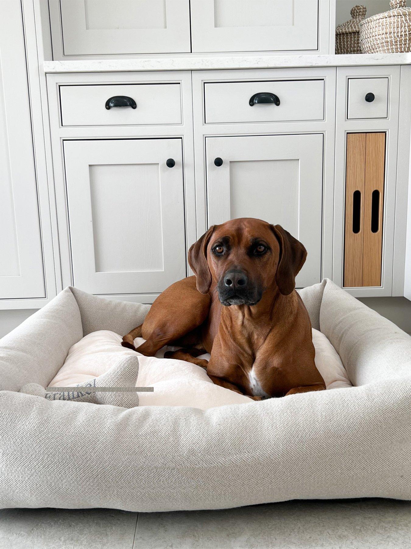 Lords And Labradors L &L Box Bed W/Inner Natural Herringbone Xl - Medium