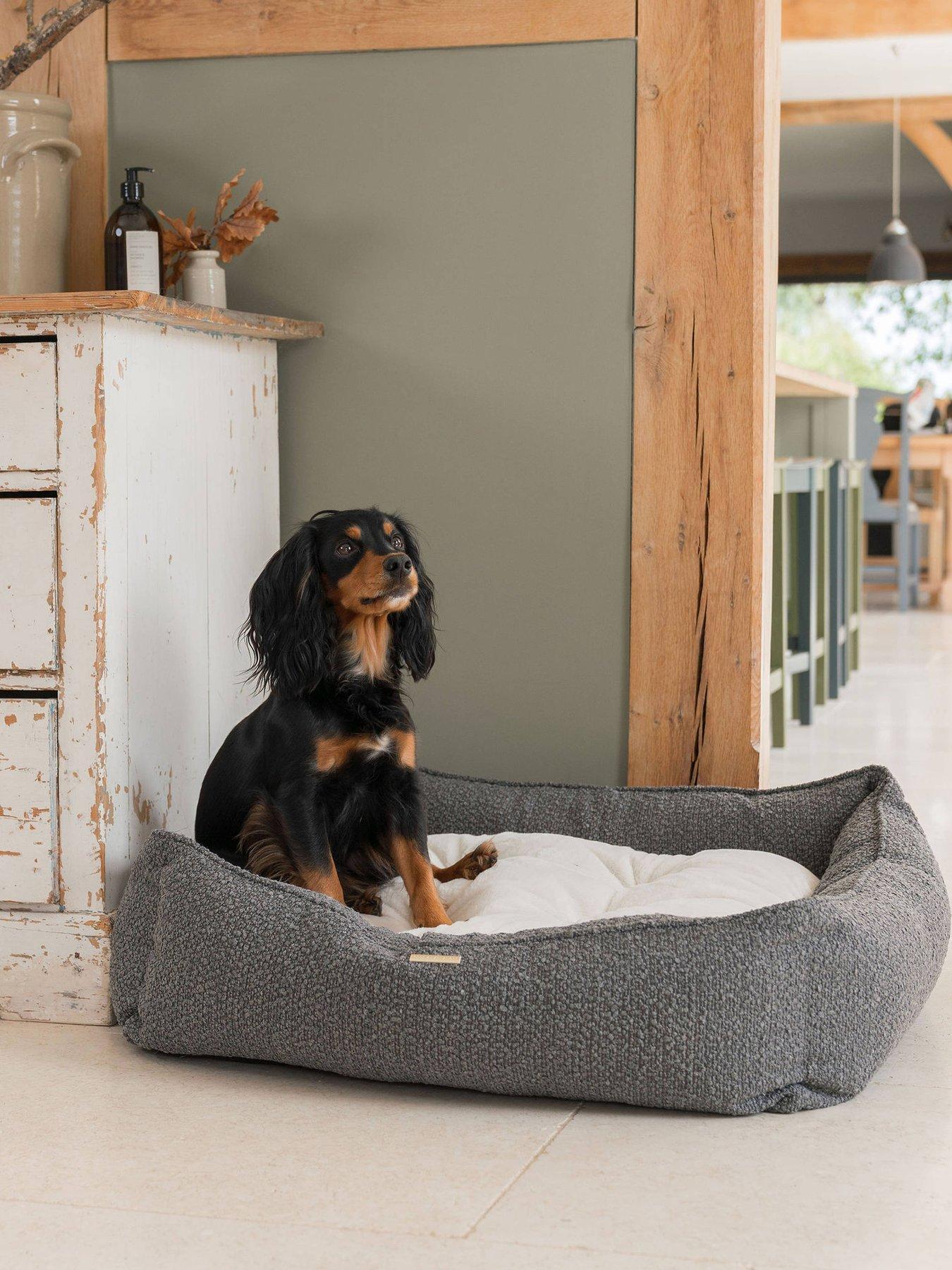 Lords And Labradors L &L Box Bed W/Inner Granite Boucle Xl