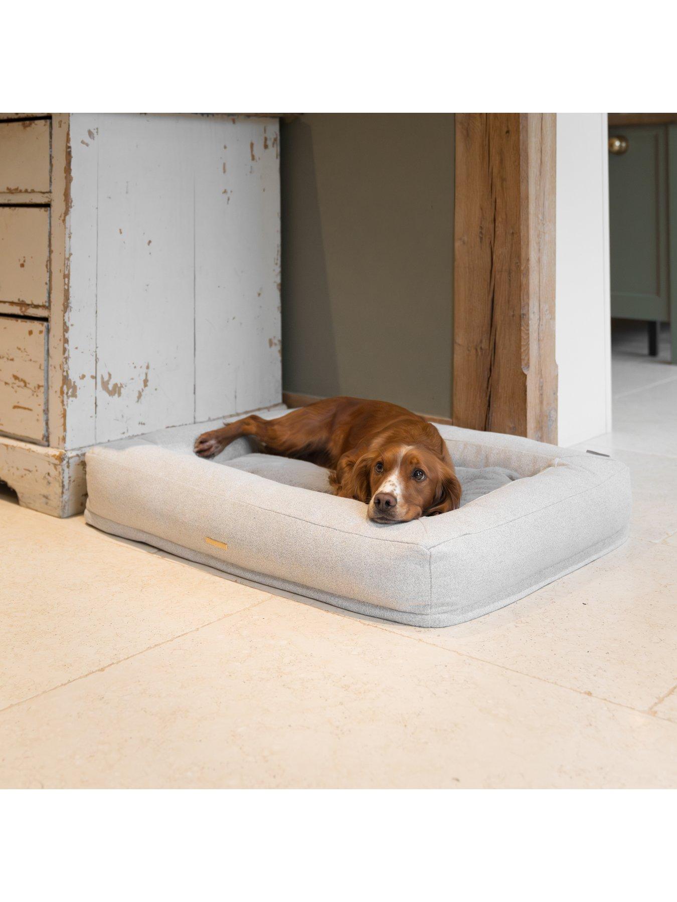 Image 3 of 5 of Lords and Labradors Comfort Cube Dog Bed in Ivory by Lords &amp; Labradors