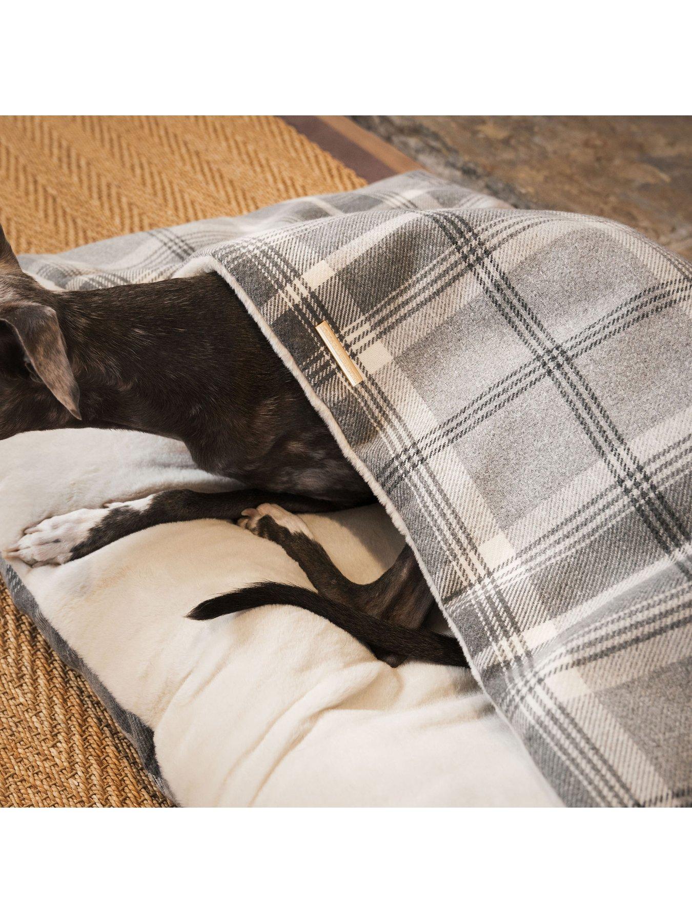 Image 5 of 5 of Lords and Labradors L&amp;L Balmoral Tweed Sleepy Burrows Dove Grey M