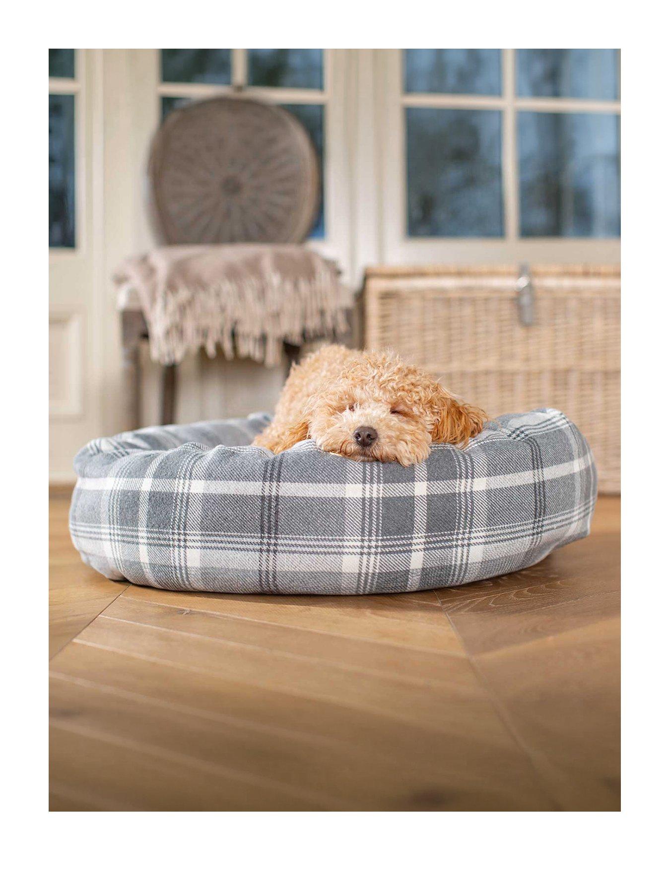 Lords And Labradors L &L Donut Bed W/Inner Balmoral Dove Grey M - Medium