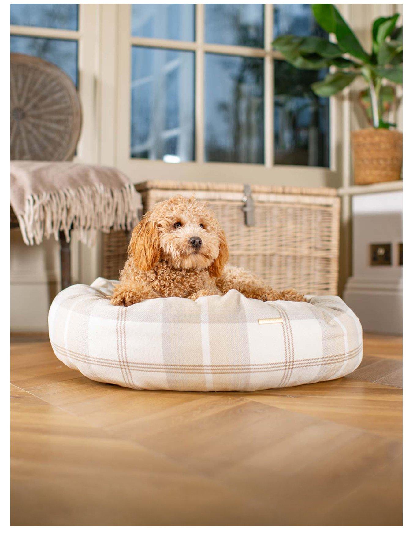 Lords And Labradors L &L Donut Bed W/Inner Balmoral Natural L - Medium