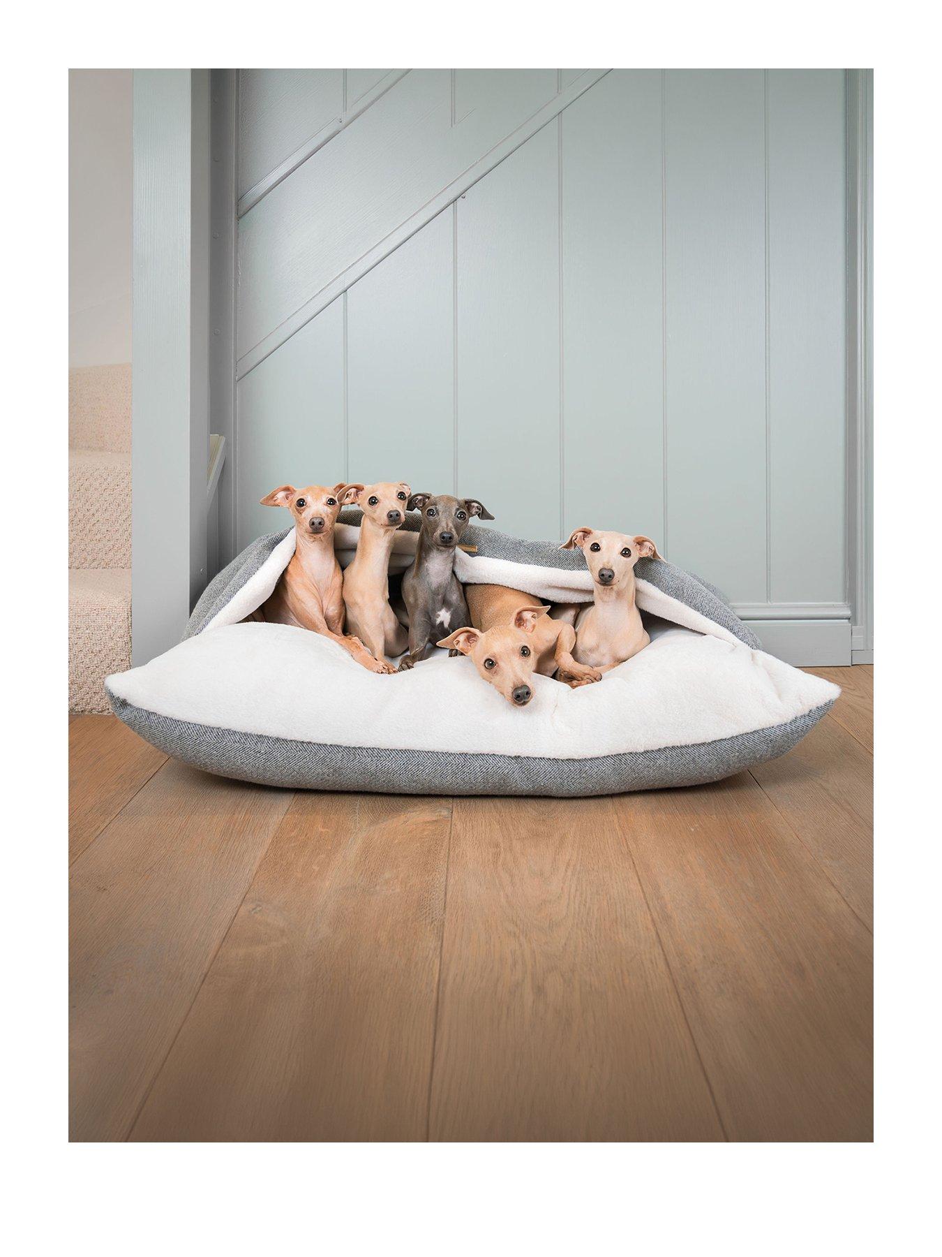 Lords And Labradors L &L Herringbone Sleepy Burrows Tweed Pewter M