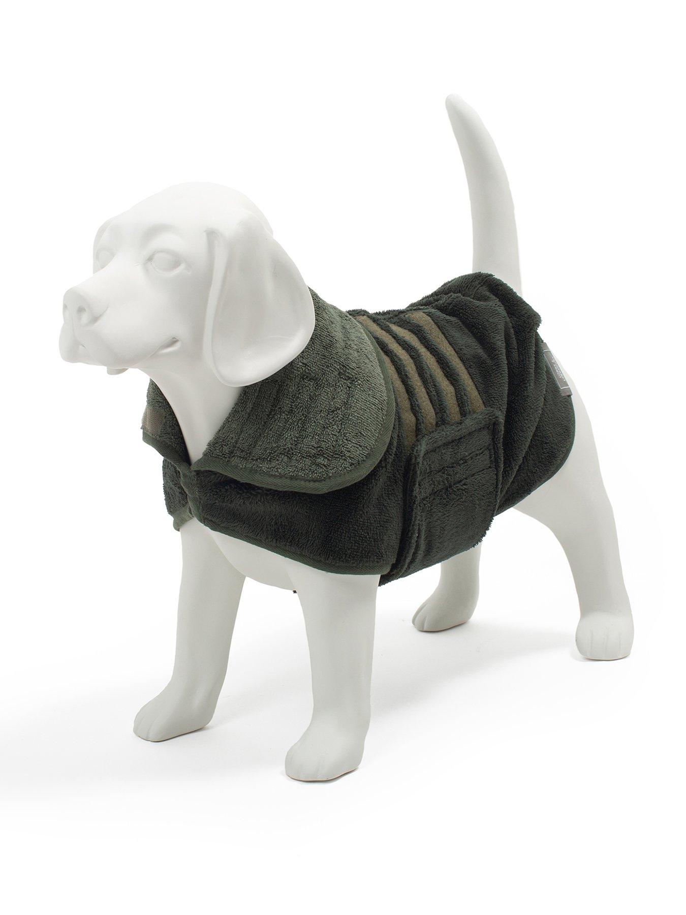 Image 2 of 6 of Lords and Labradors Bamboo Drying Coat in Fir by Lords &amp; Labradors