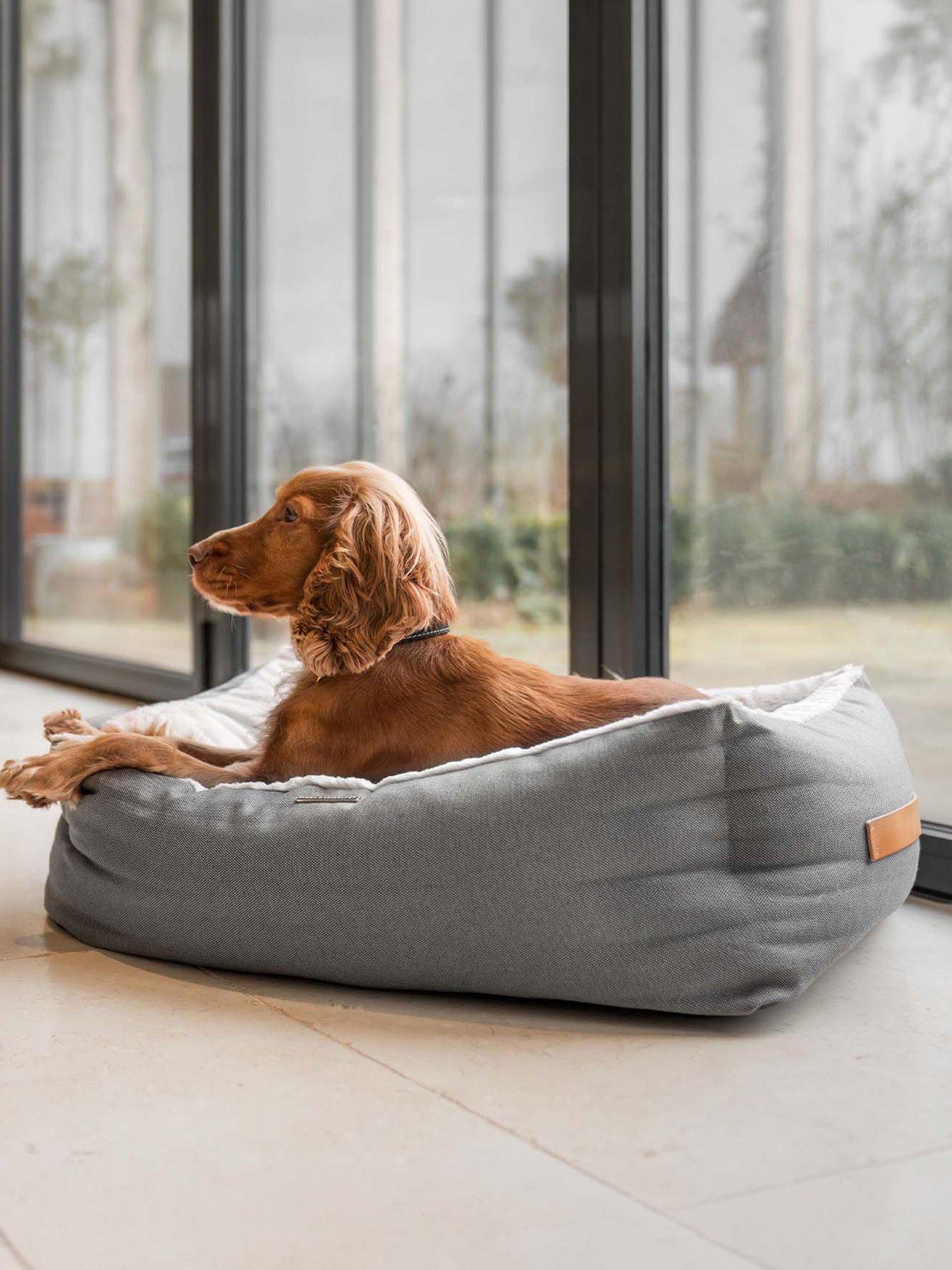 Lords and Labradors L & L Twill Box Bed including inner Slate M