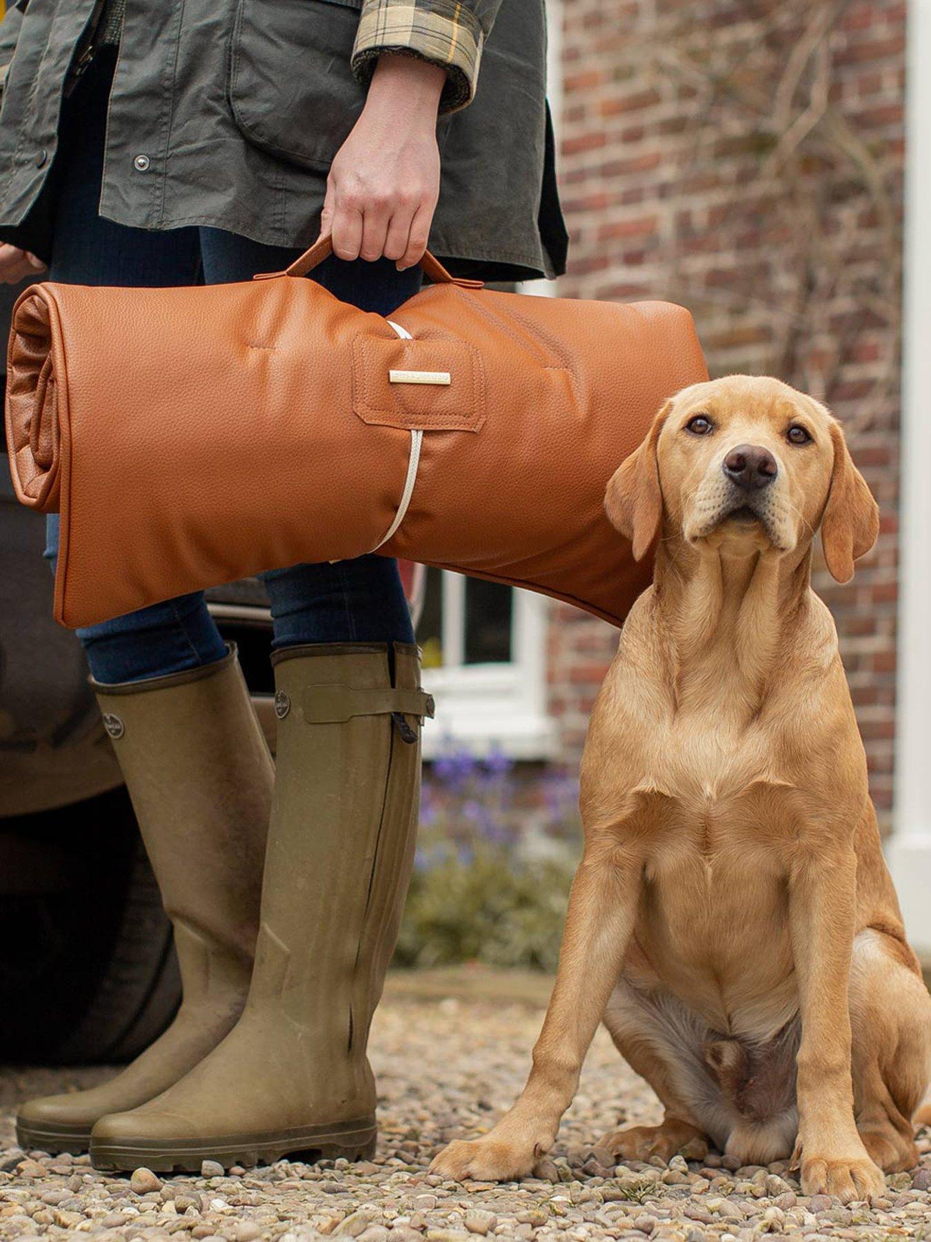 Lords and Labradors L & L Travel Mat Rhino Leather Ember XXL
