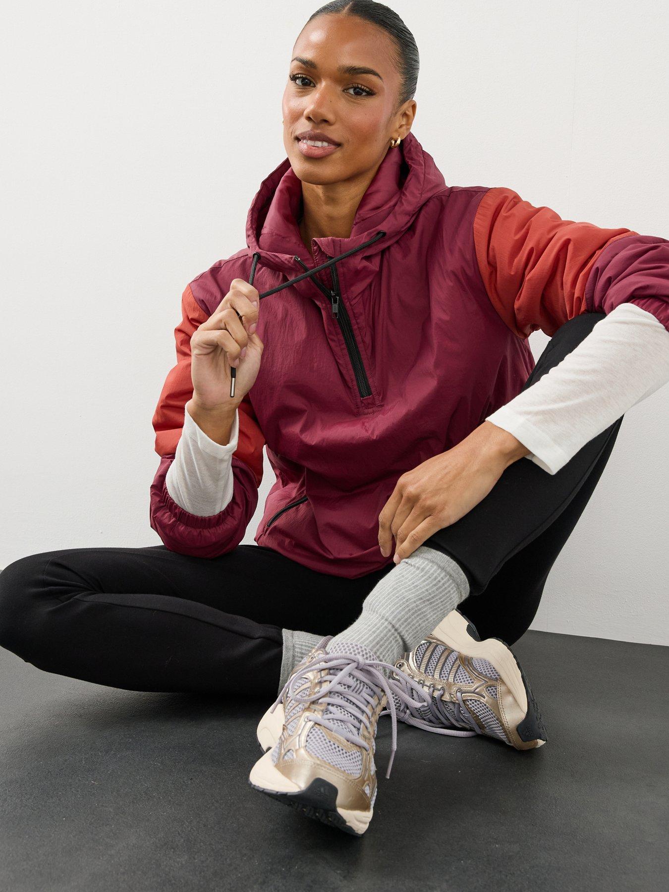 Image 4 of 7 of The Very Collection Padded Colour Block Jacket - Red