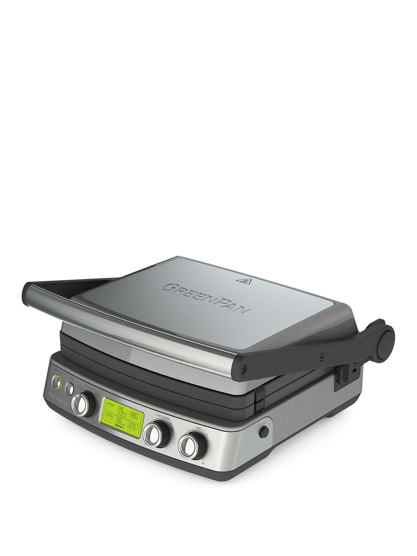 GreenPan Elite Contact grill Stainless steel